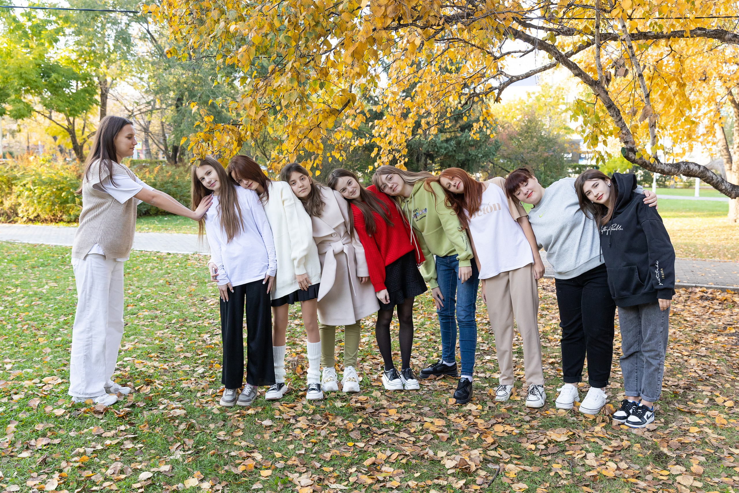 Осенняя фотосессия 9Б. Семейный, детский, школьный фотограф в Благовещенске Яна Белоусова