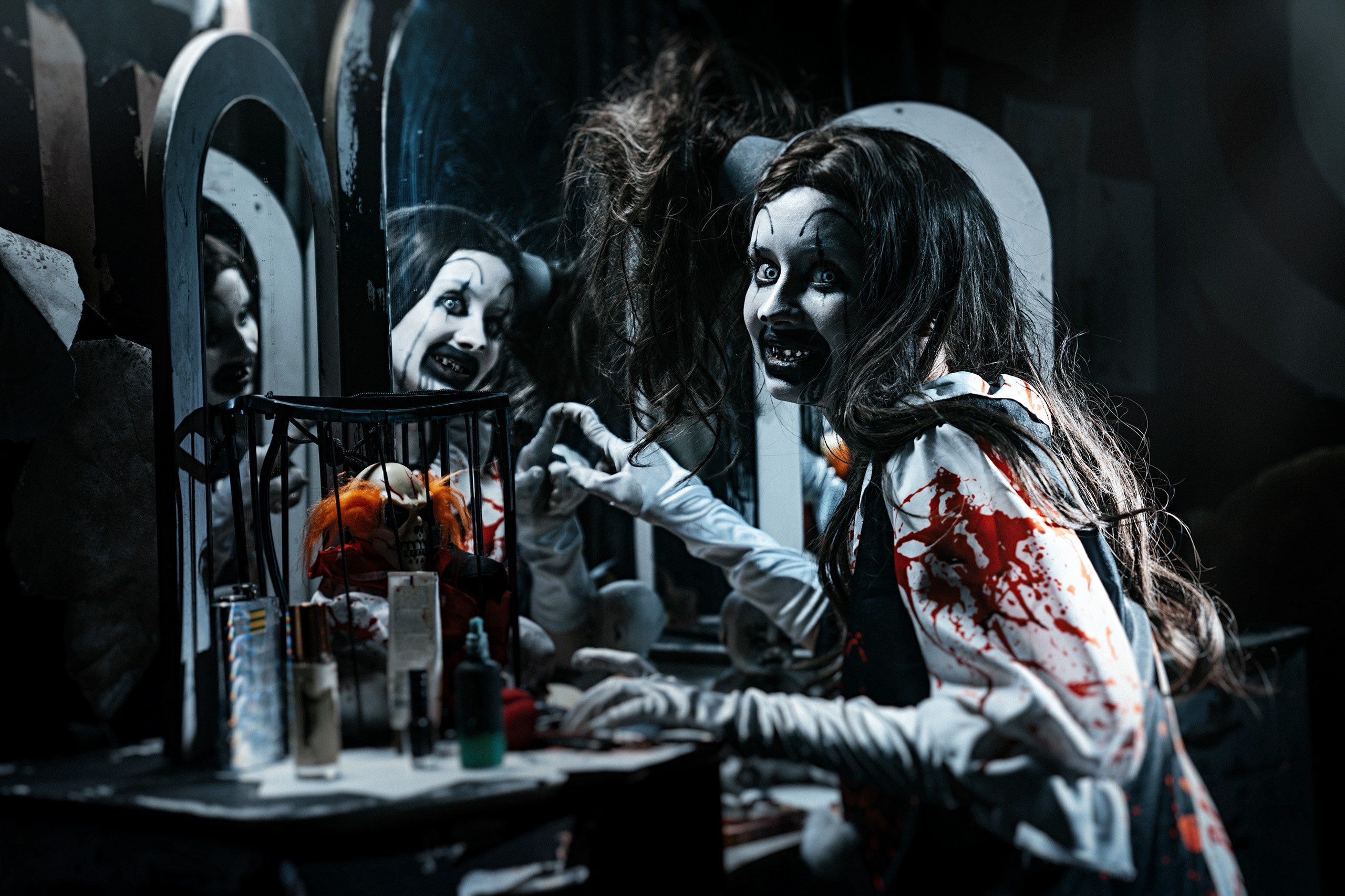 Фотосъёмка для хоррор и экшен квеста. Рекламный фотограф в Москве Алексей Тверяков