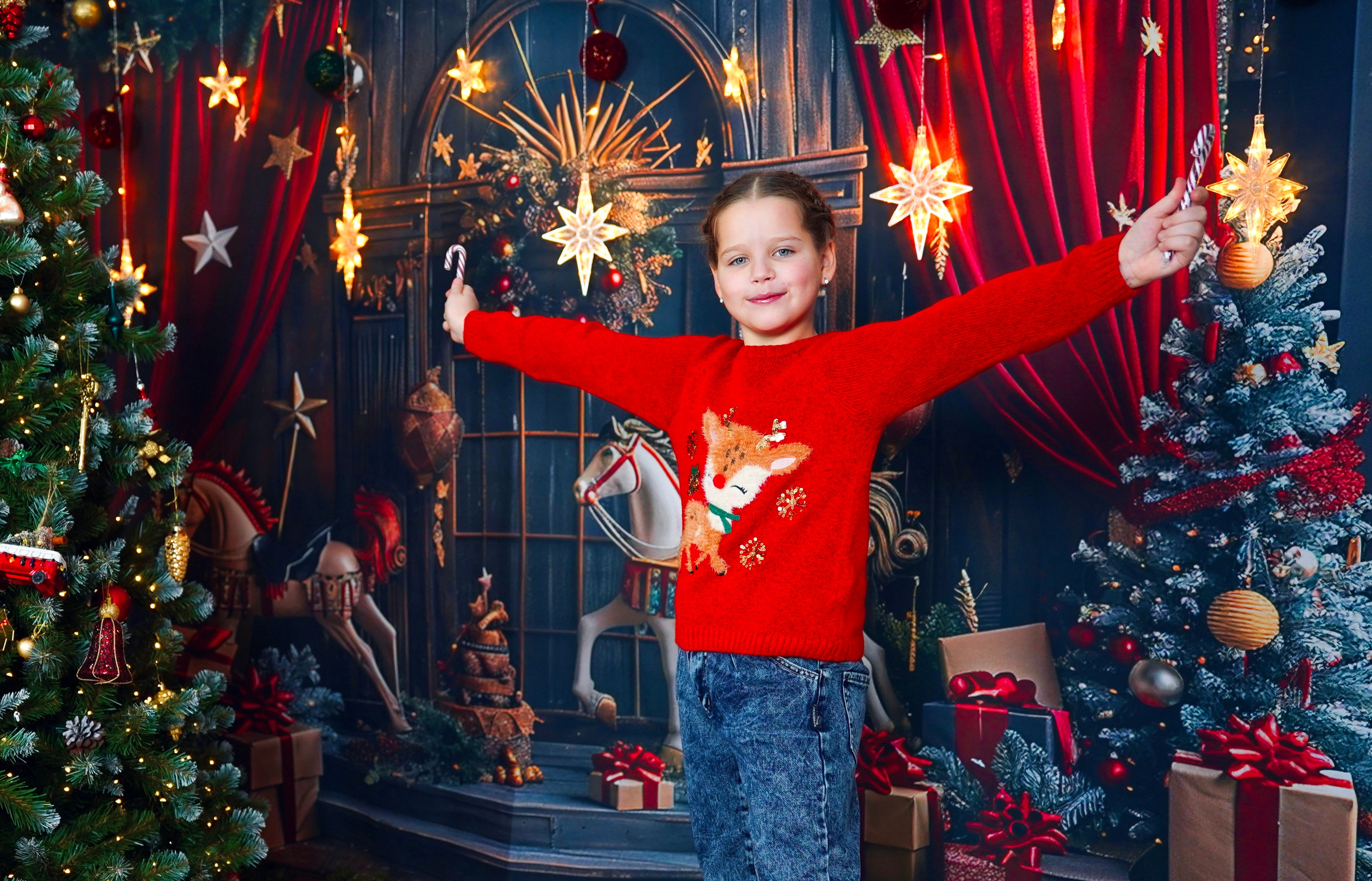 Новогодний фотопроект 2025 № 3. Семейный и детский фотограф Александра Гвоздикова