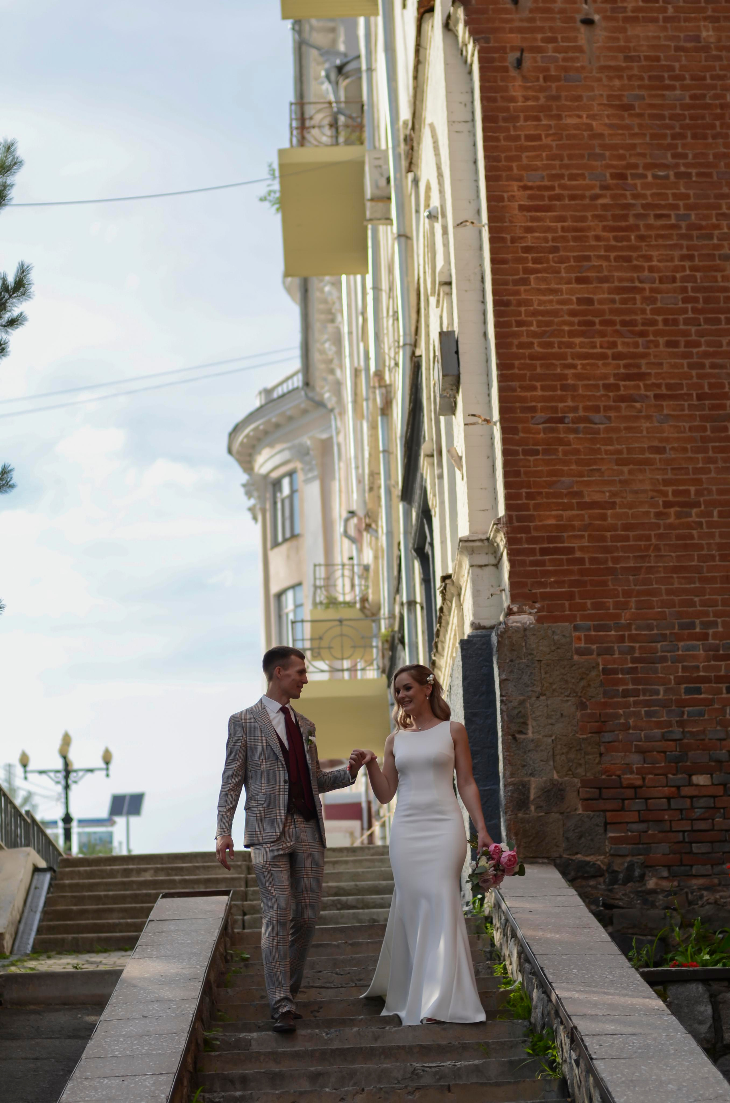 Свадьба Инессы и Максима (Прогулка). Свадебный и семейный фотограф в Хабаровске Оксана Новикова