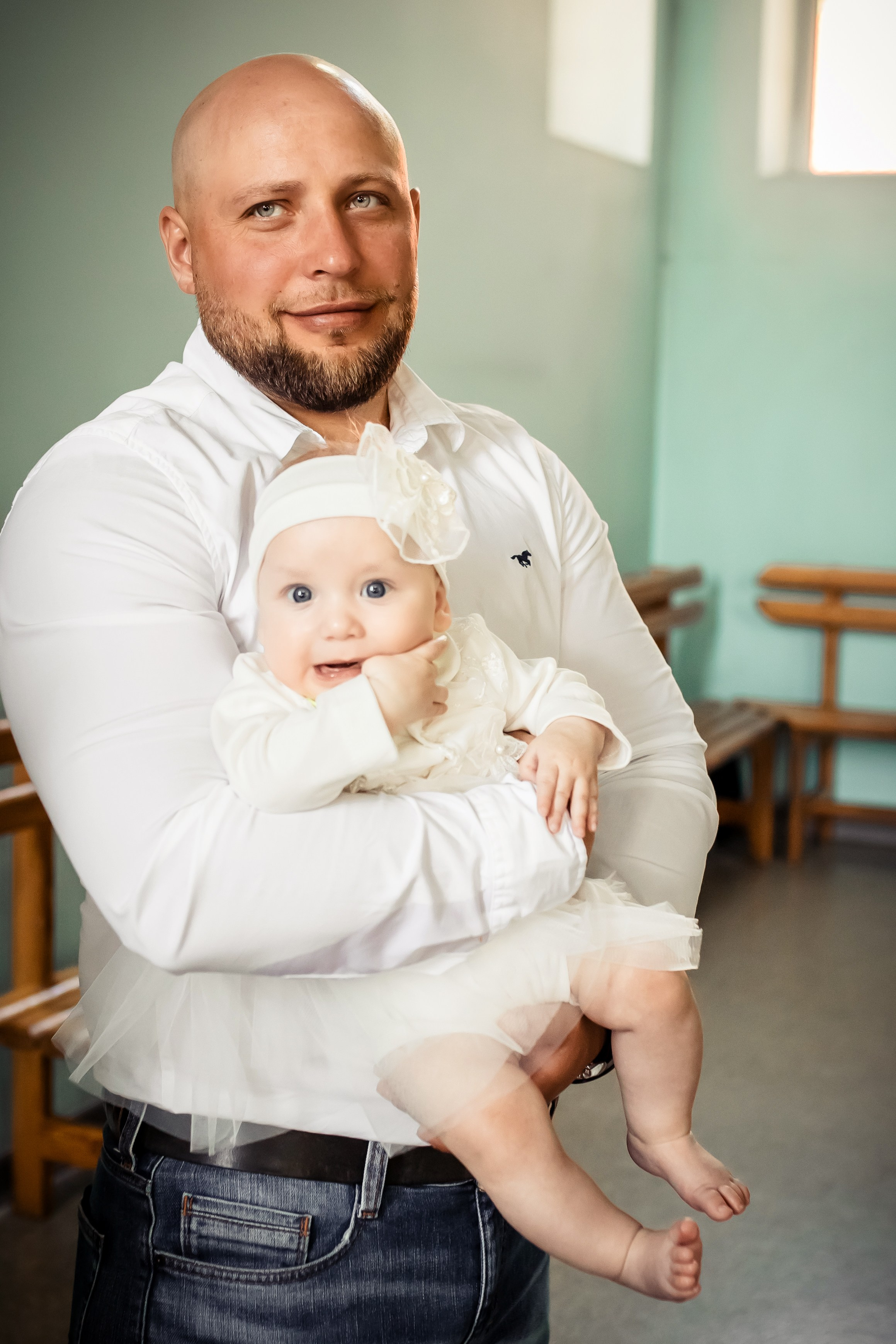 Крещение Милании и Эмилии