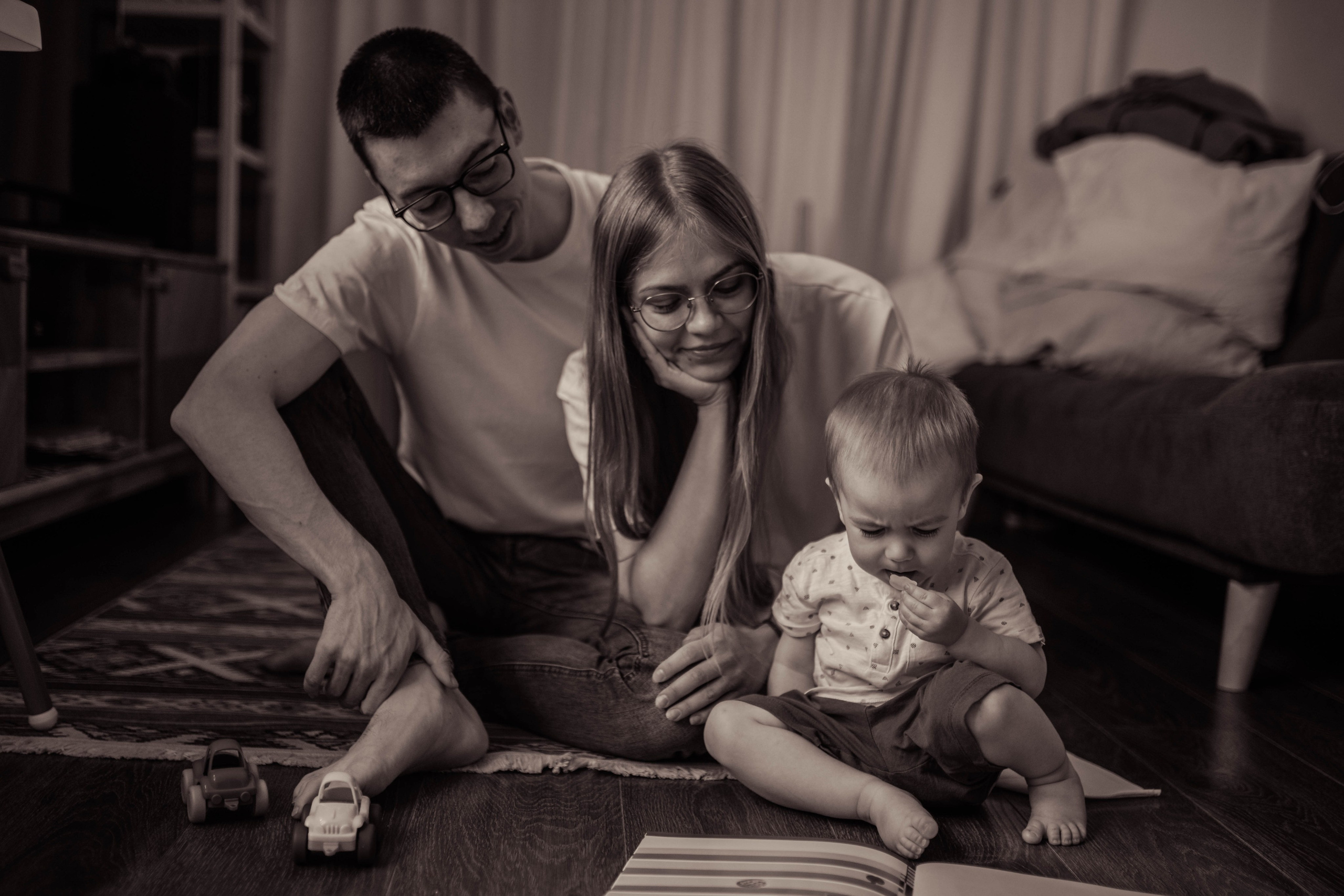 Илья, Марина и Дмитрий. Семейный фотограф Алина Демидова. Королев