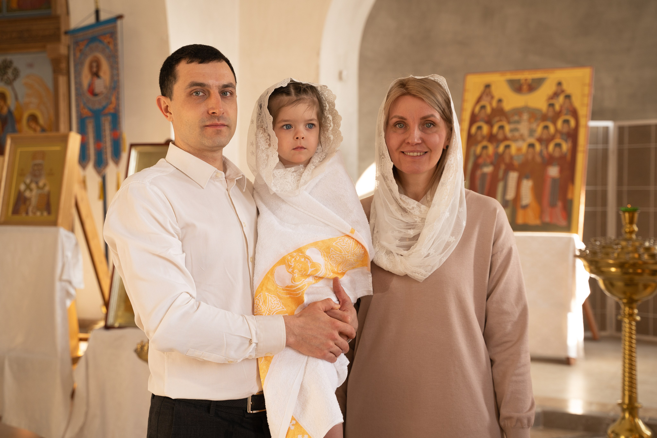 Крещение. Свадебный и семейный фотограф в Екатеринбурге Анна Месяцева