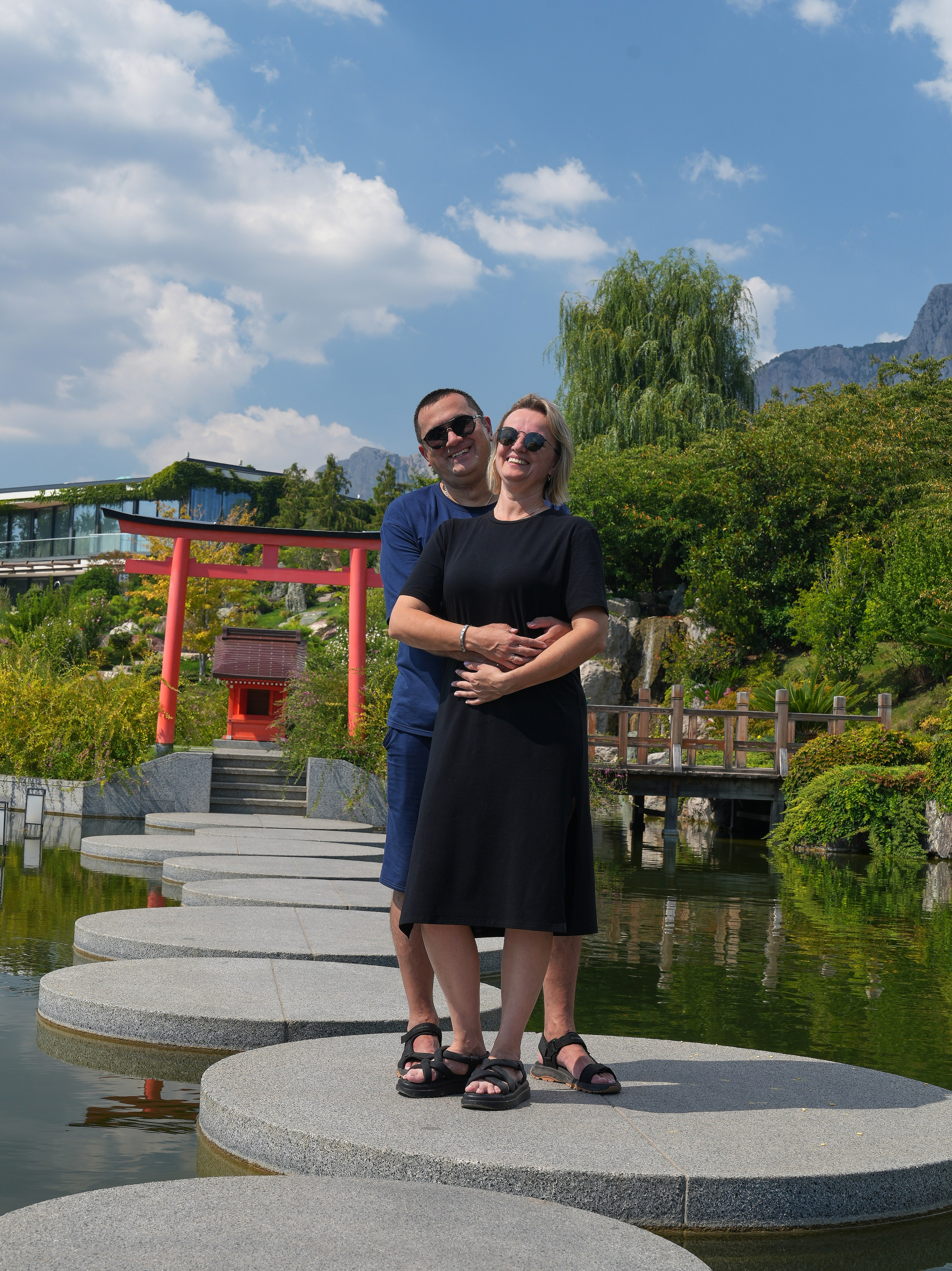 Семейная прогулка 4 человека. Свадебный фотограф Виктория Роса