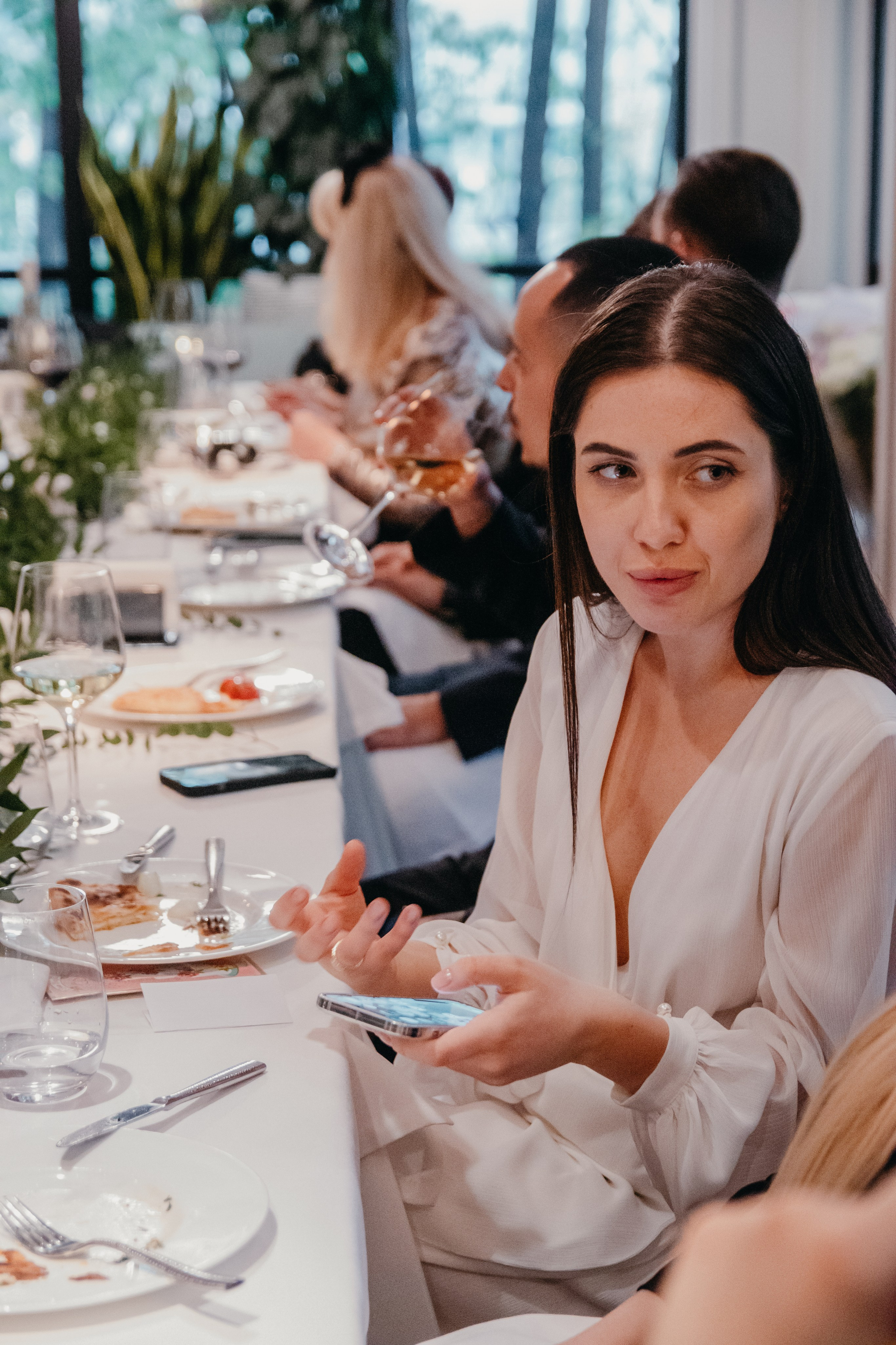 Свадебный ужин. Семейный фотограф в Москве
