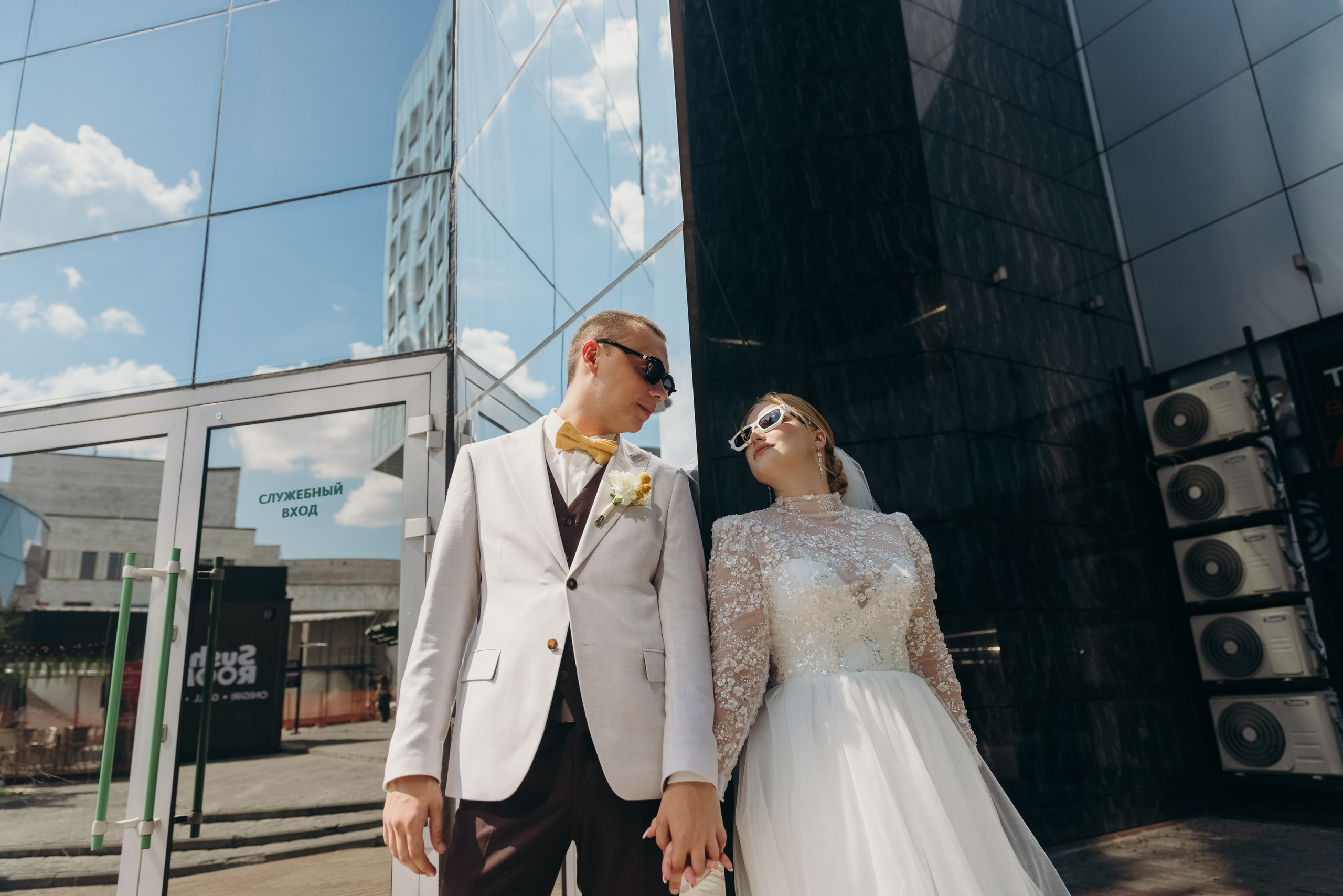 Свадебная съемка в центре Красноярска, новотель