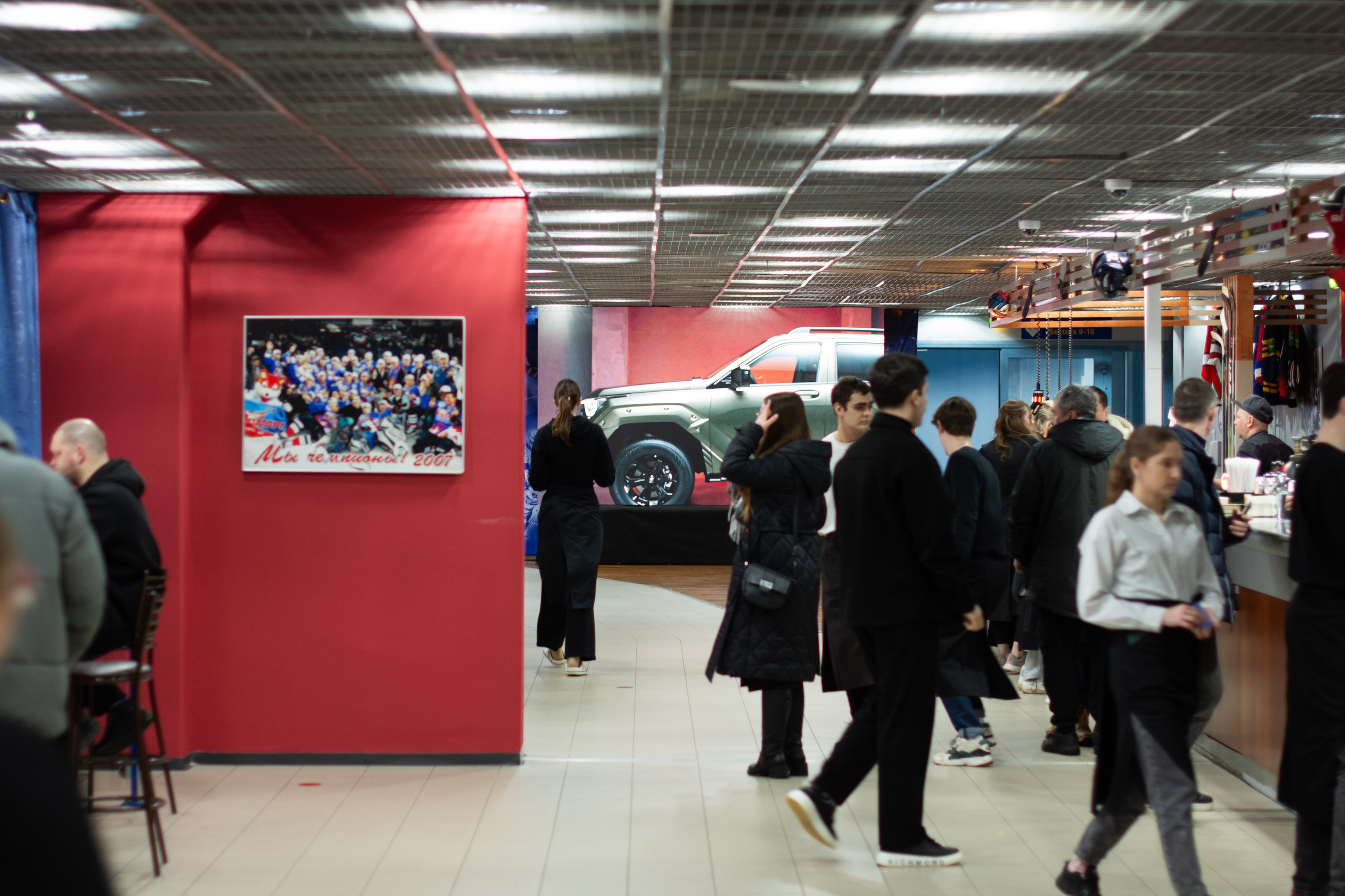 Призетация ТАНК в арене Металлург. Evgeniy Roslov