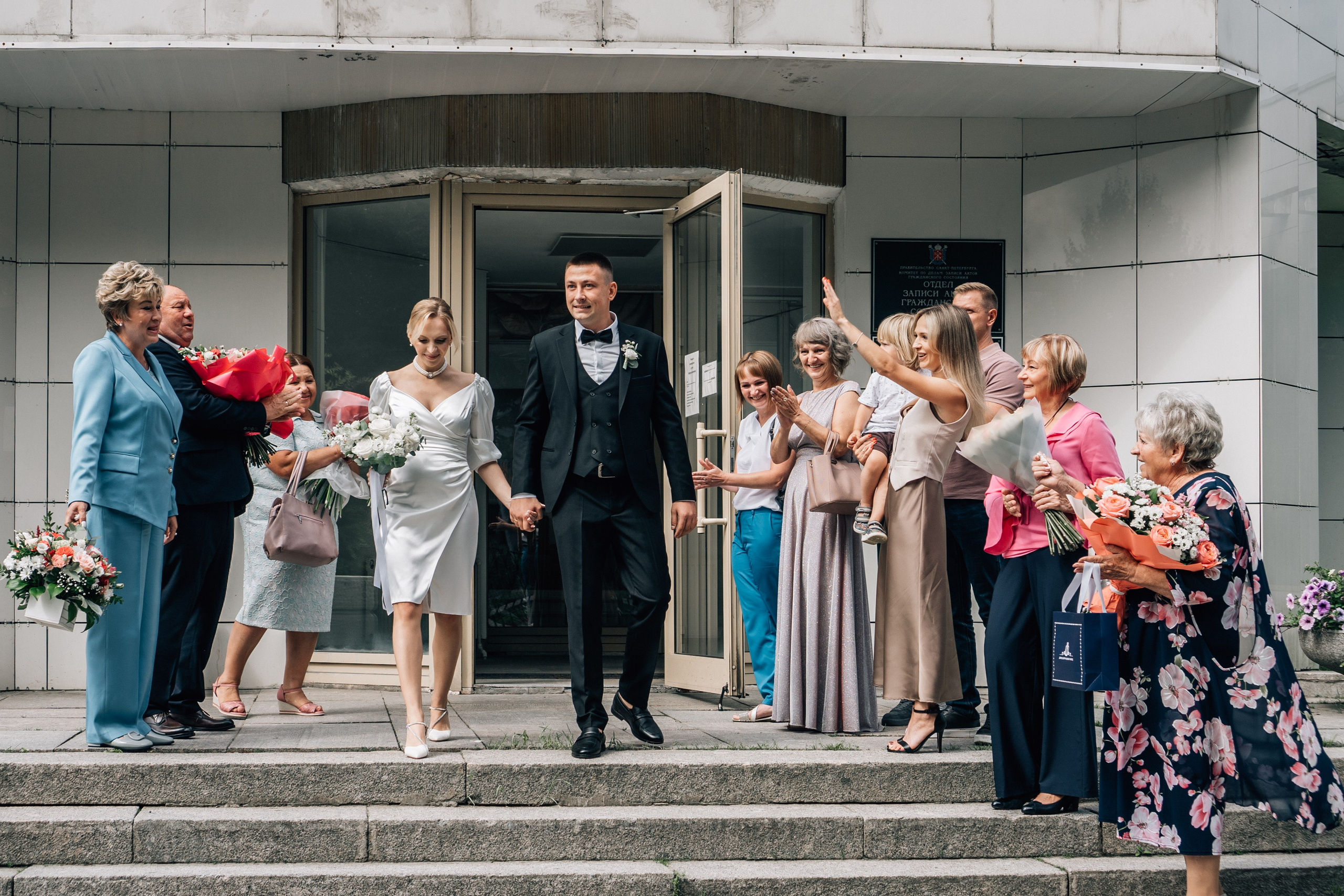 РЕПОРТАЖ В ЗАГСЕ. Профессиональный фотограф, Санкт-Петербург — Виктория Богомолова