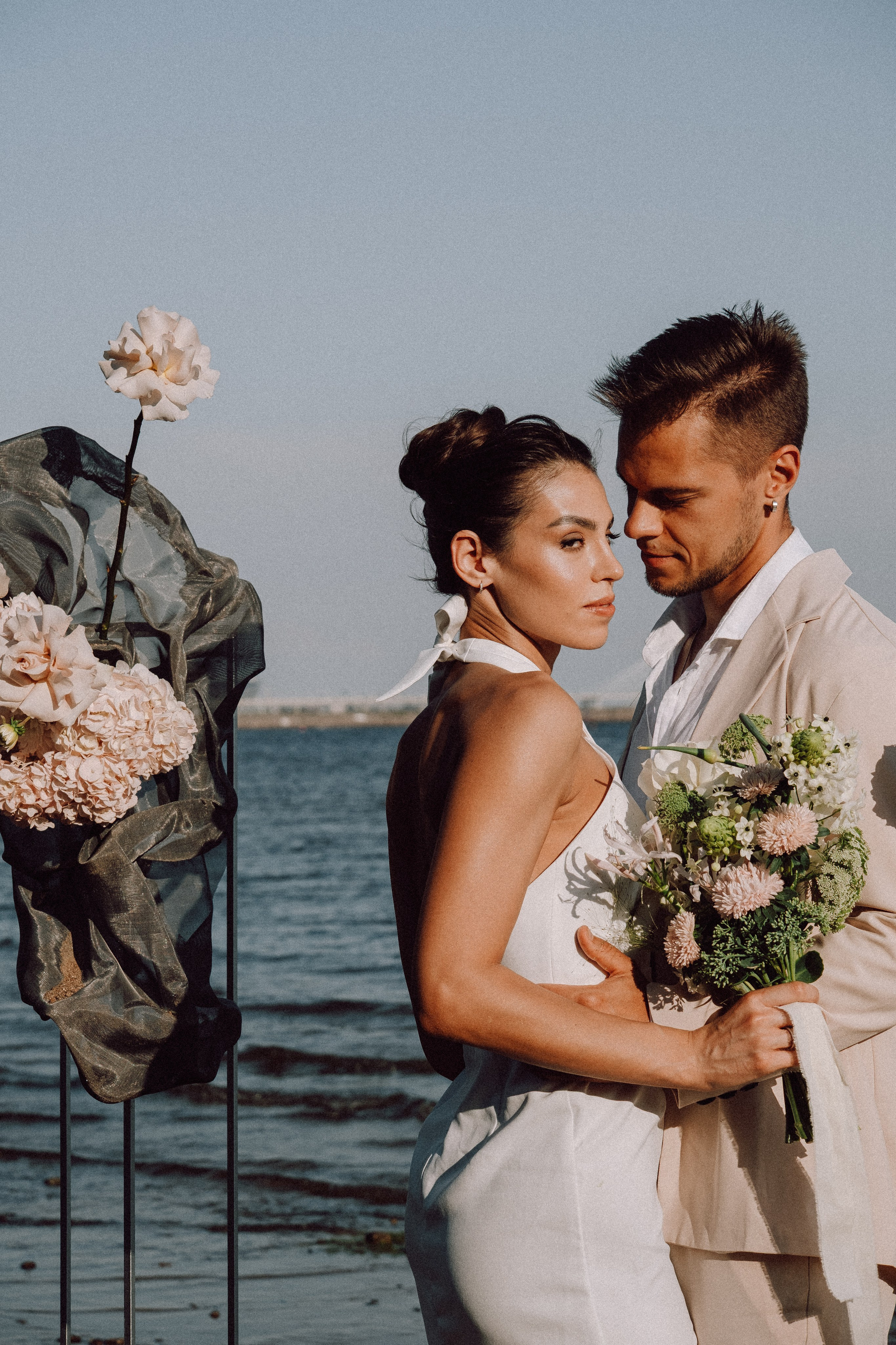 СВАДЕБНАЯ ФОТОСЕССИЯ ВЫЕЗДНОЙ ЦЕРЕМОНИИ (ФИНСКИЙ ЗАЛИВ). Профессиональный фотограф, Санкт-Петербург — Виктория Богомолова