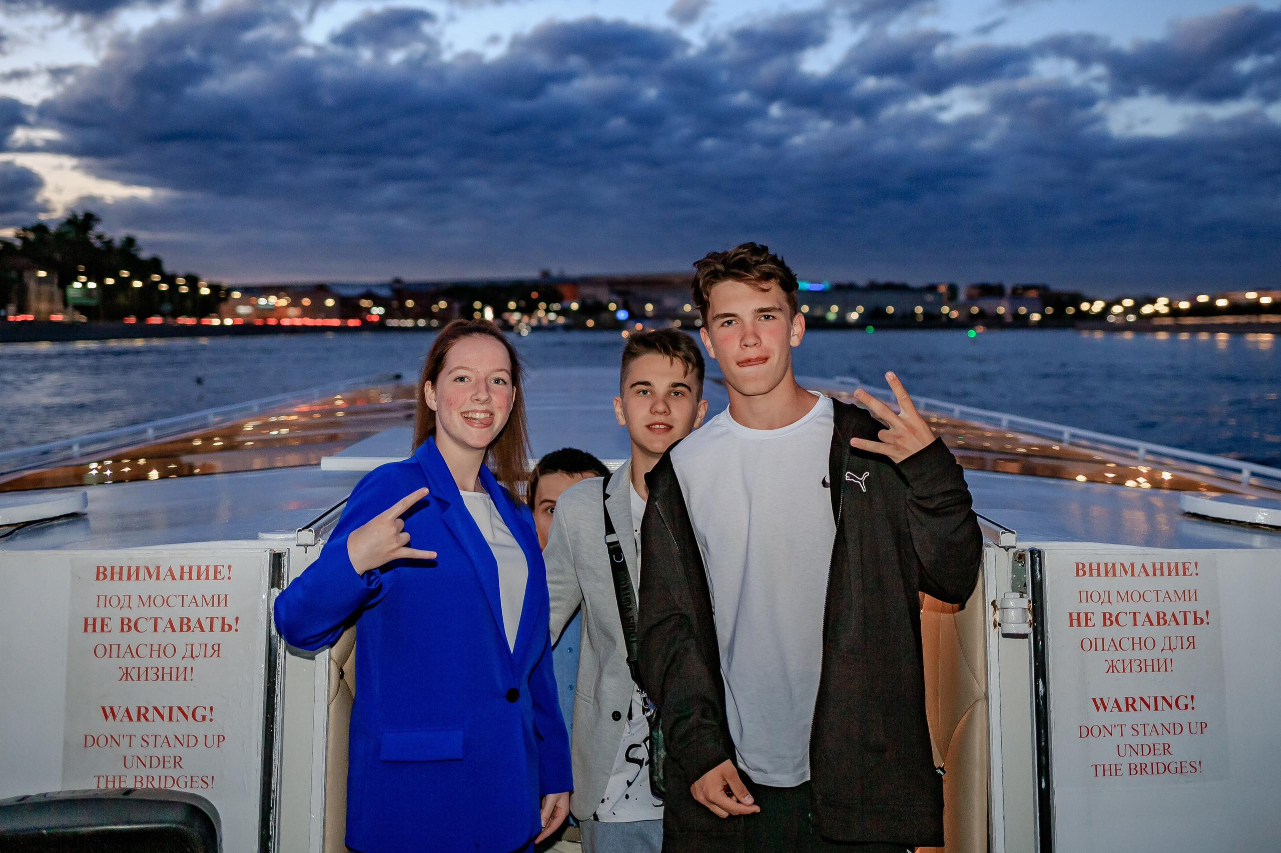 Выпускной на корабле «Грация». Фотограф в Санкт-Петербурге Чумаков Семен