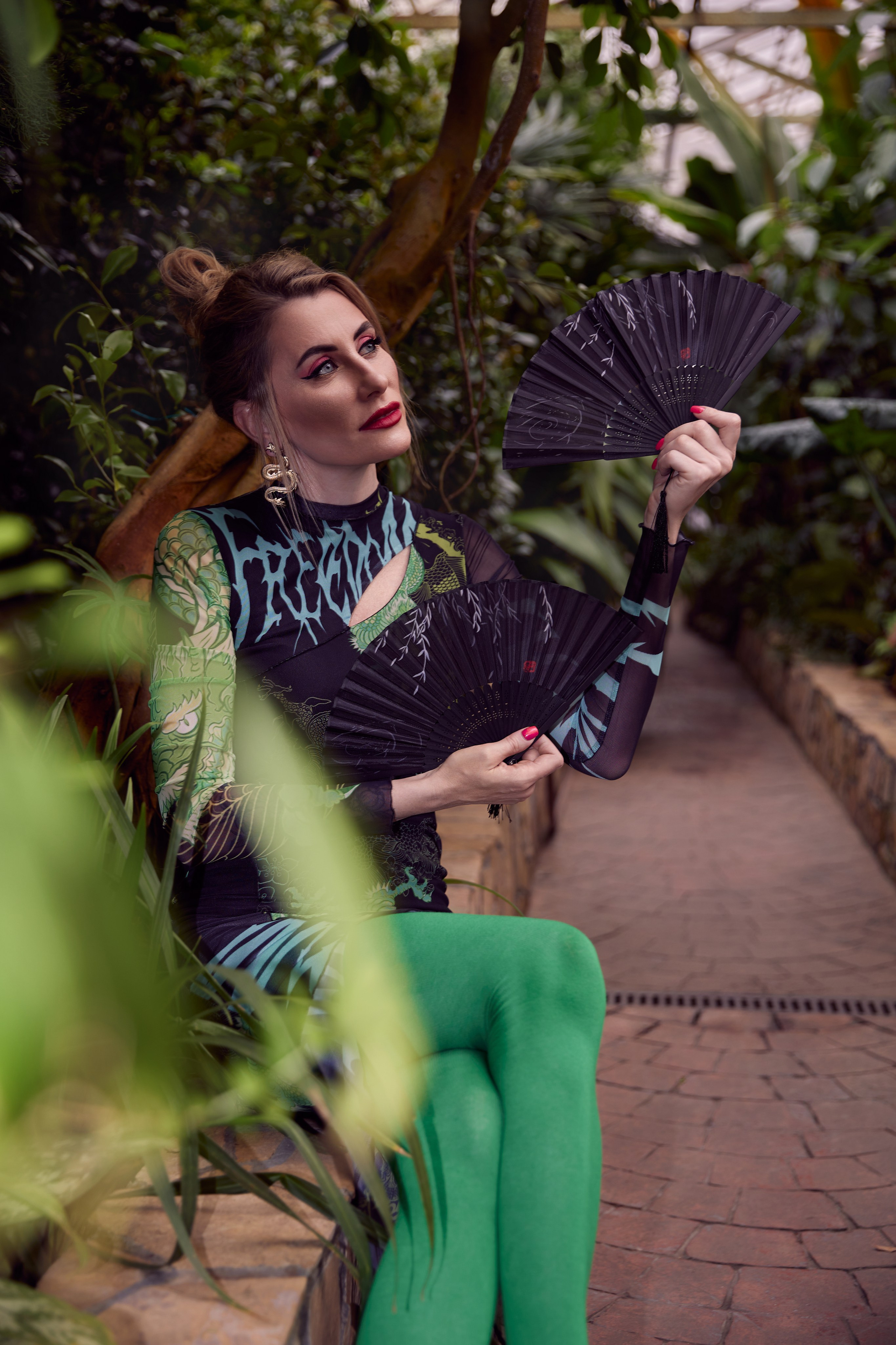 Марина, ботсад. Фотограф женского портрета, беременности и материнства Харькова Елена