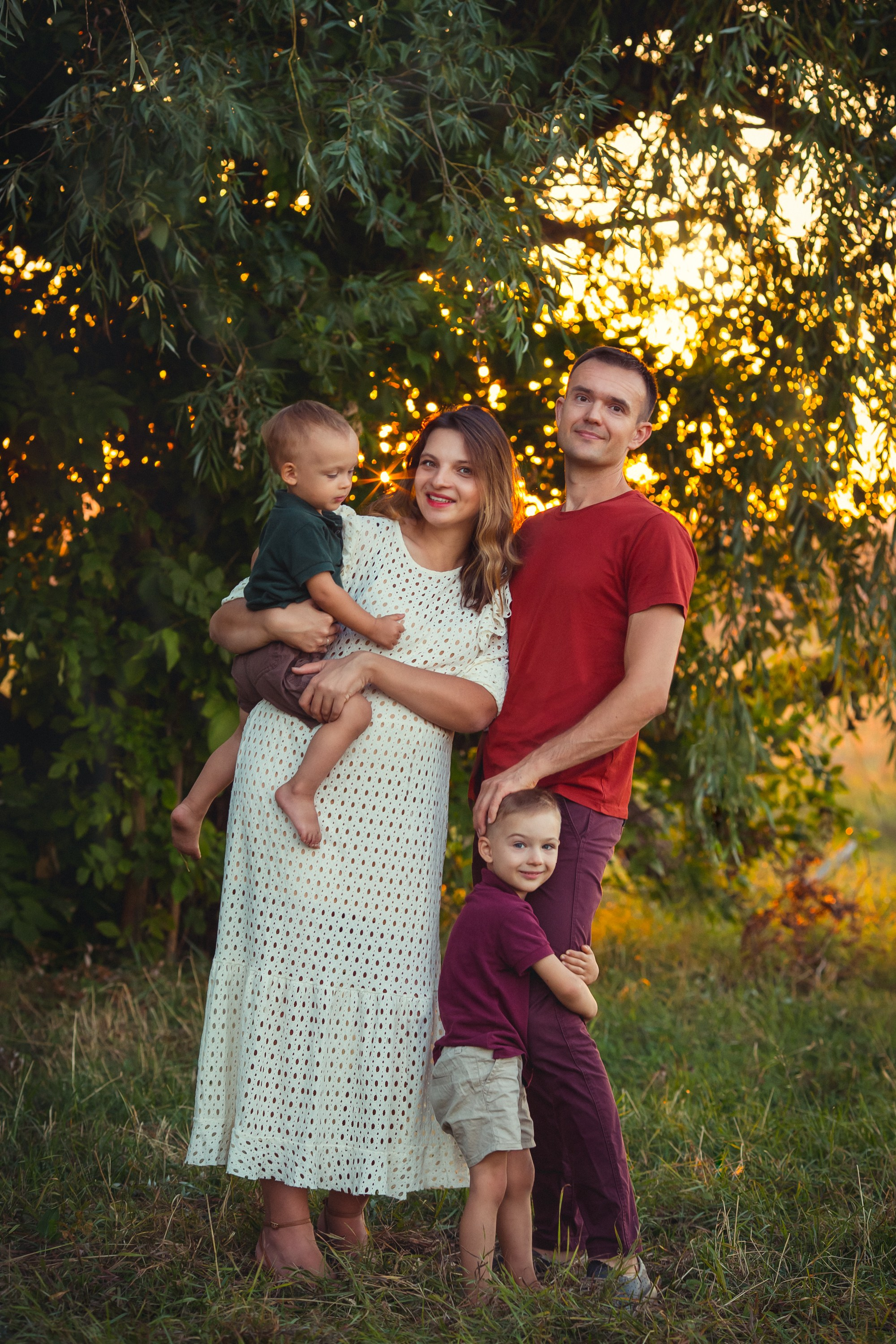 Саша, Аня, Данил, Миша. Семейный фотограф в Волгограде Надежда Головко