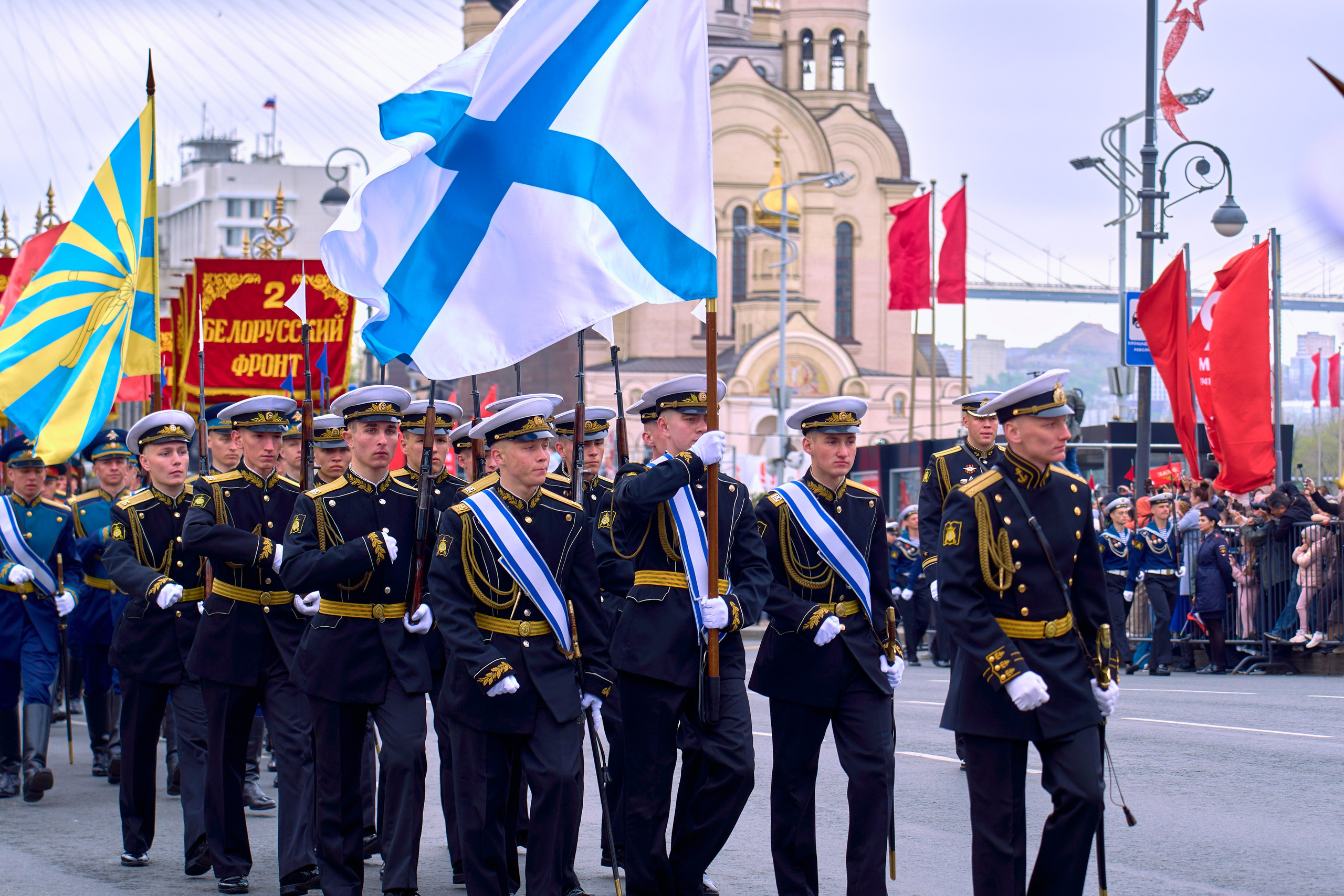 День Победы!. Фотограф во Владивостоке