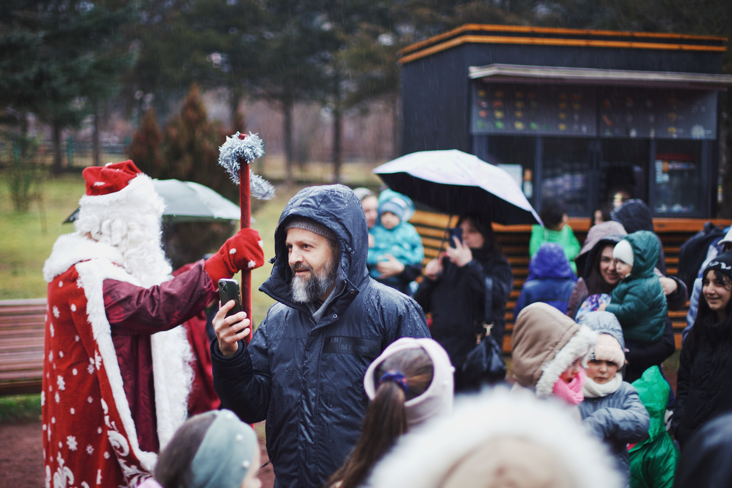 Christmas Tree opening in Dilijan city park. Фотограф в Армении Женя Гилевич