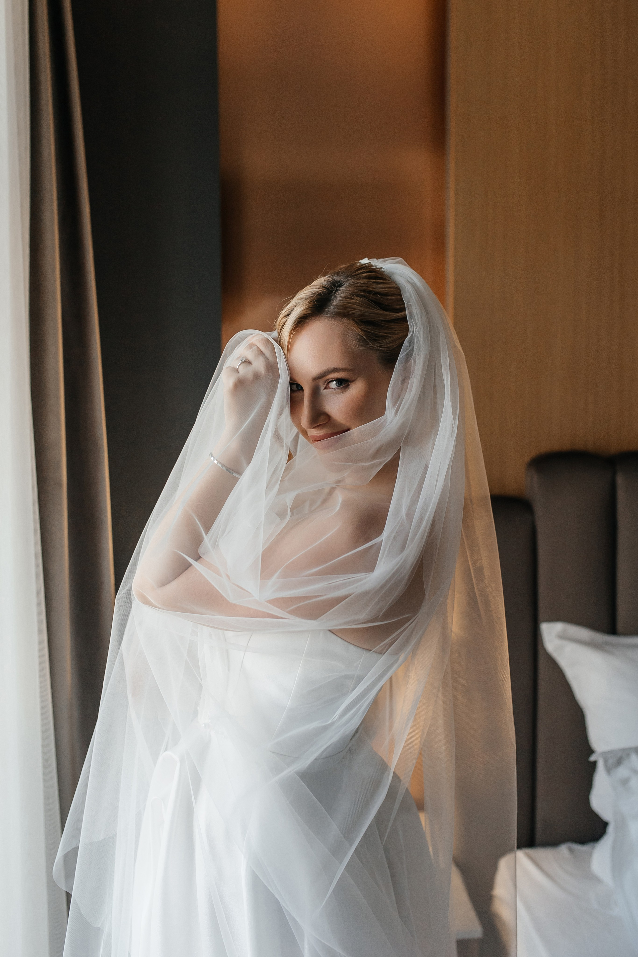 Свадебная фотосессия в отеле Hartwell в Москве