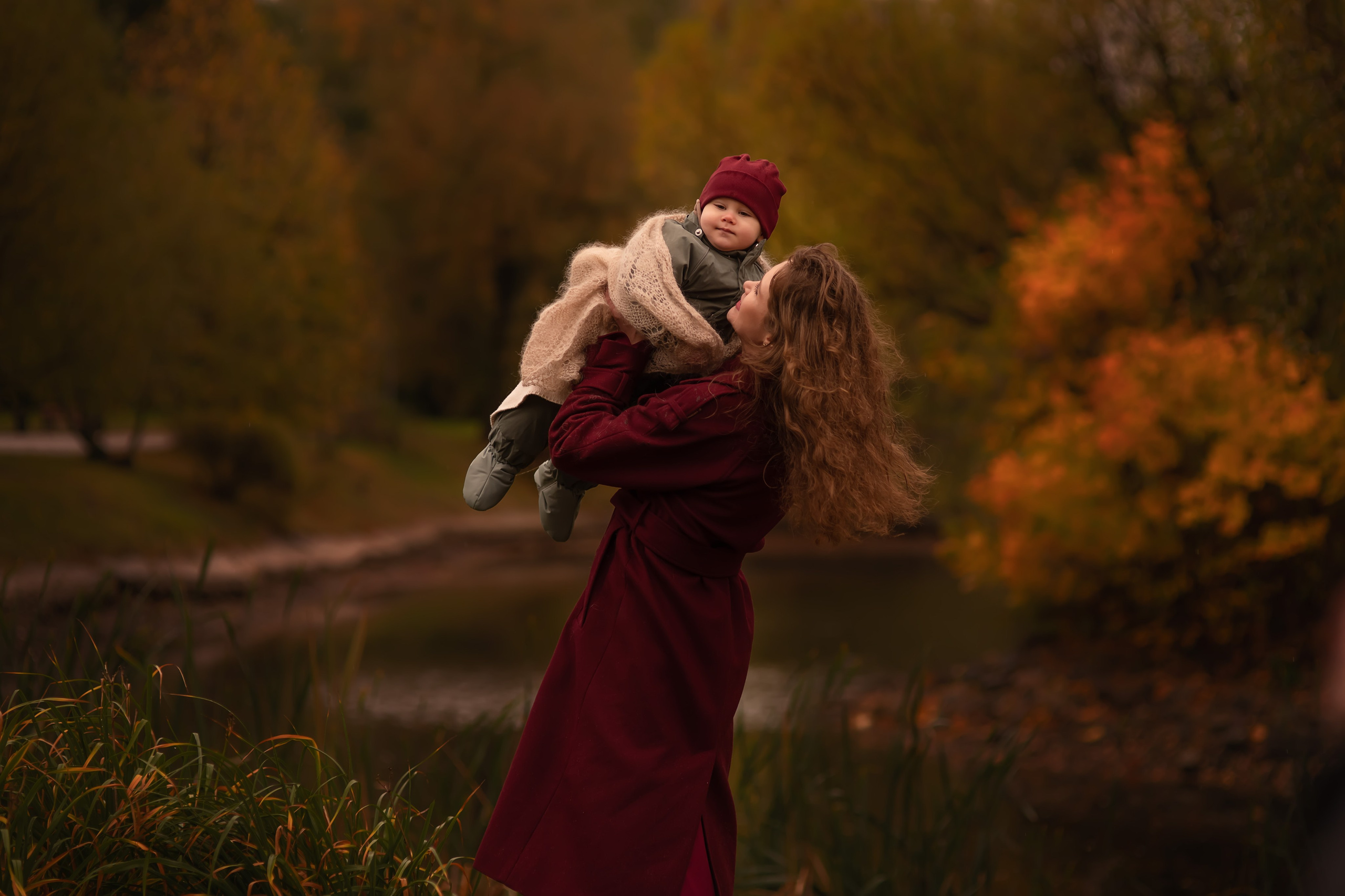 Осенние фотографии. Семейный и женский фотограф в Москве Ирина Романова