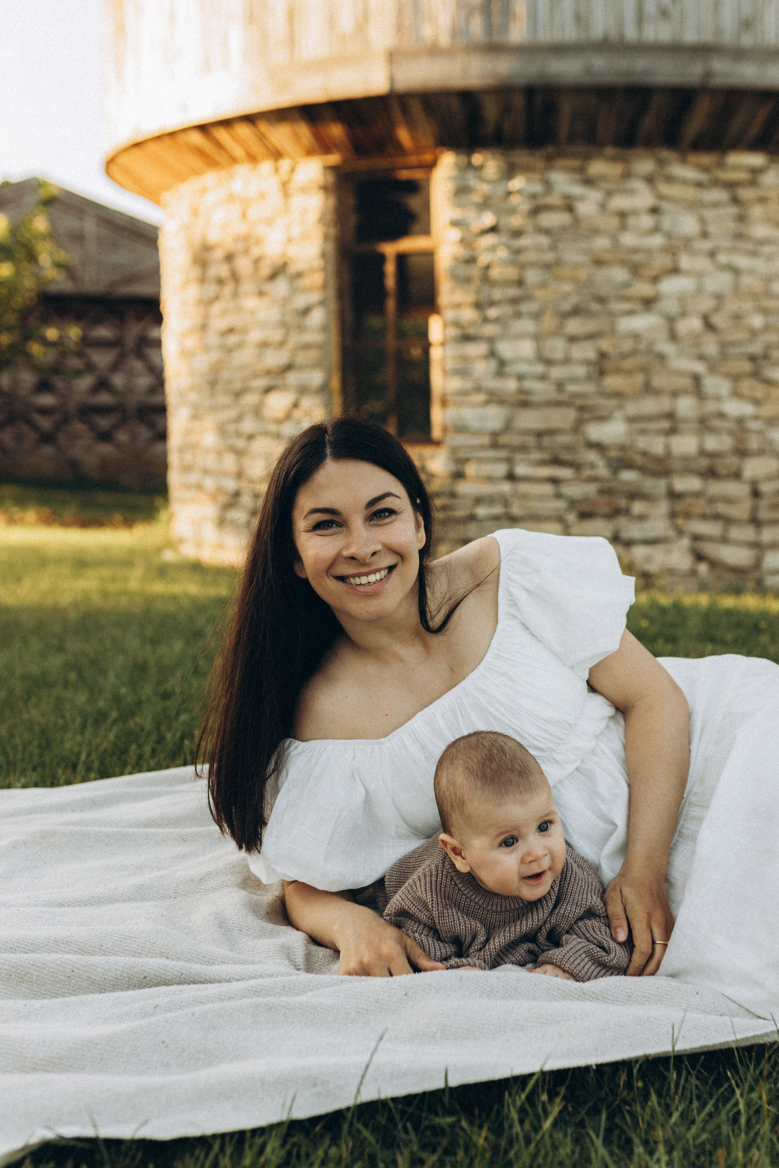 Закат на ферме. Семейный фотограф в Новороссийске и Анапе Александра Яковлева