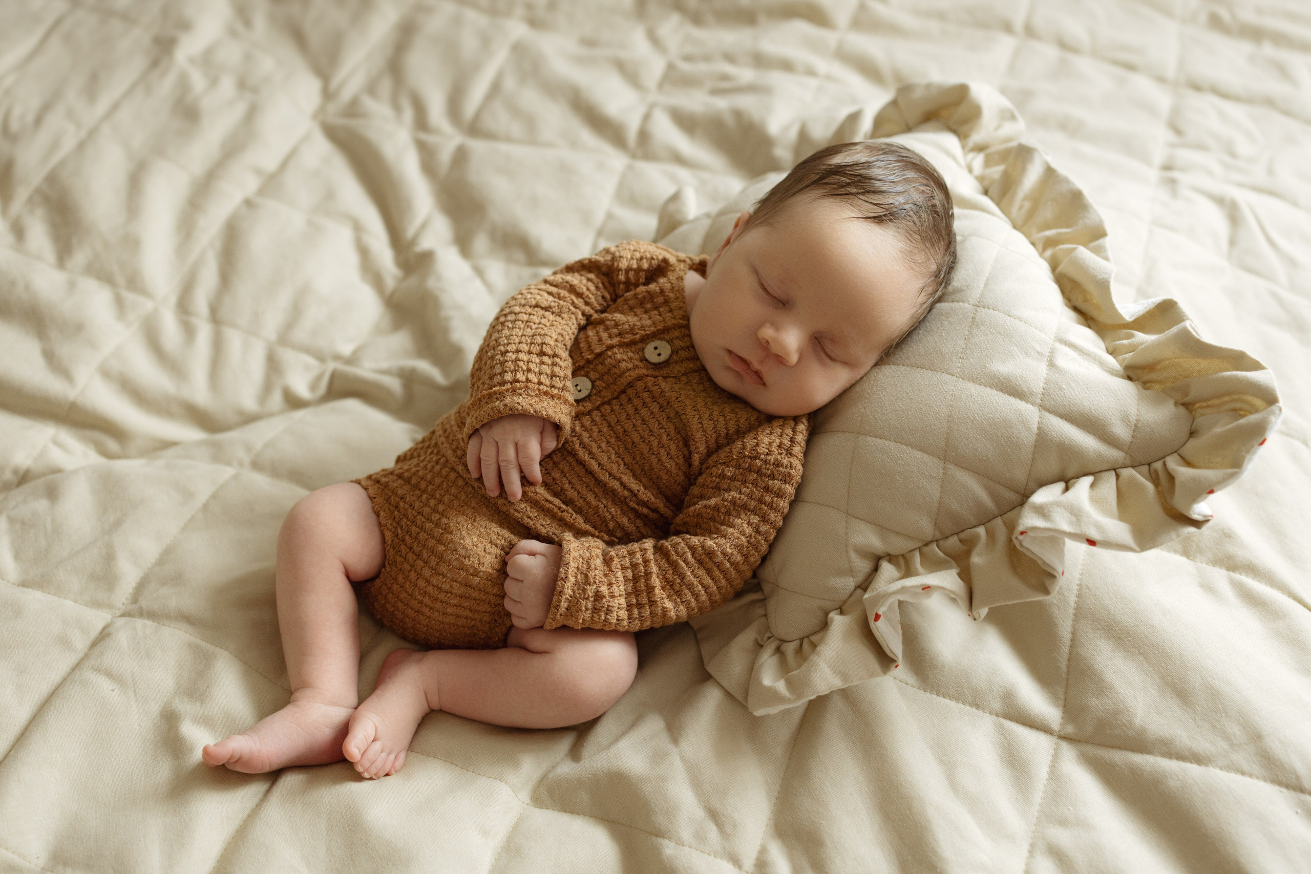 костюмчик для новорождённого мальчика, натуральный стиль, фотосессия newborn Красноярск