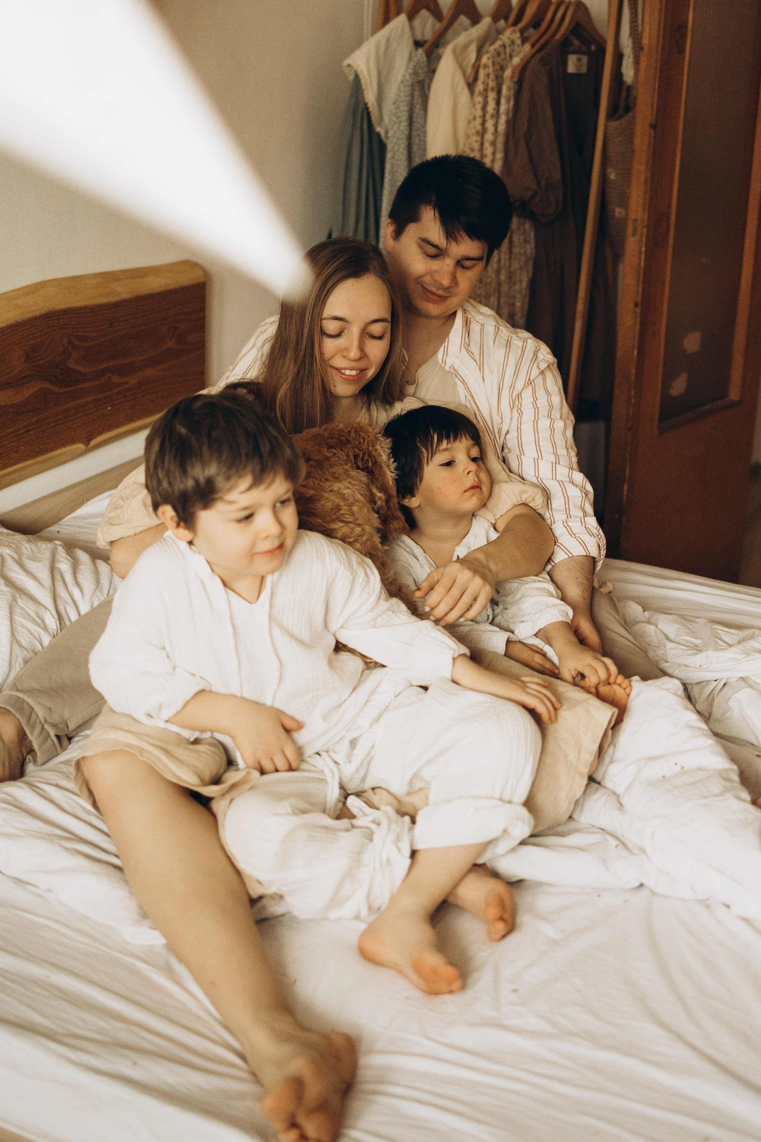 Оля, Саша, Елисей и Демид. Семейный фотограф в Москве Виктория Ястребинская