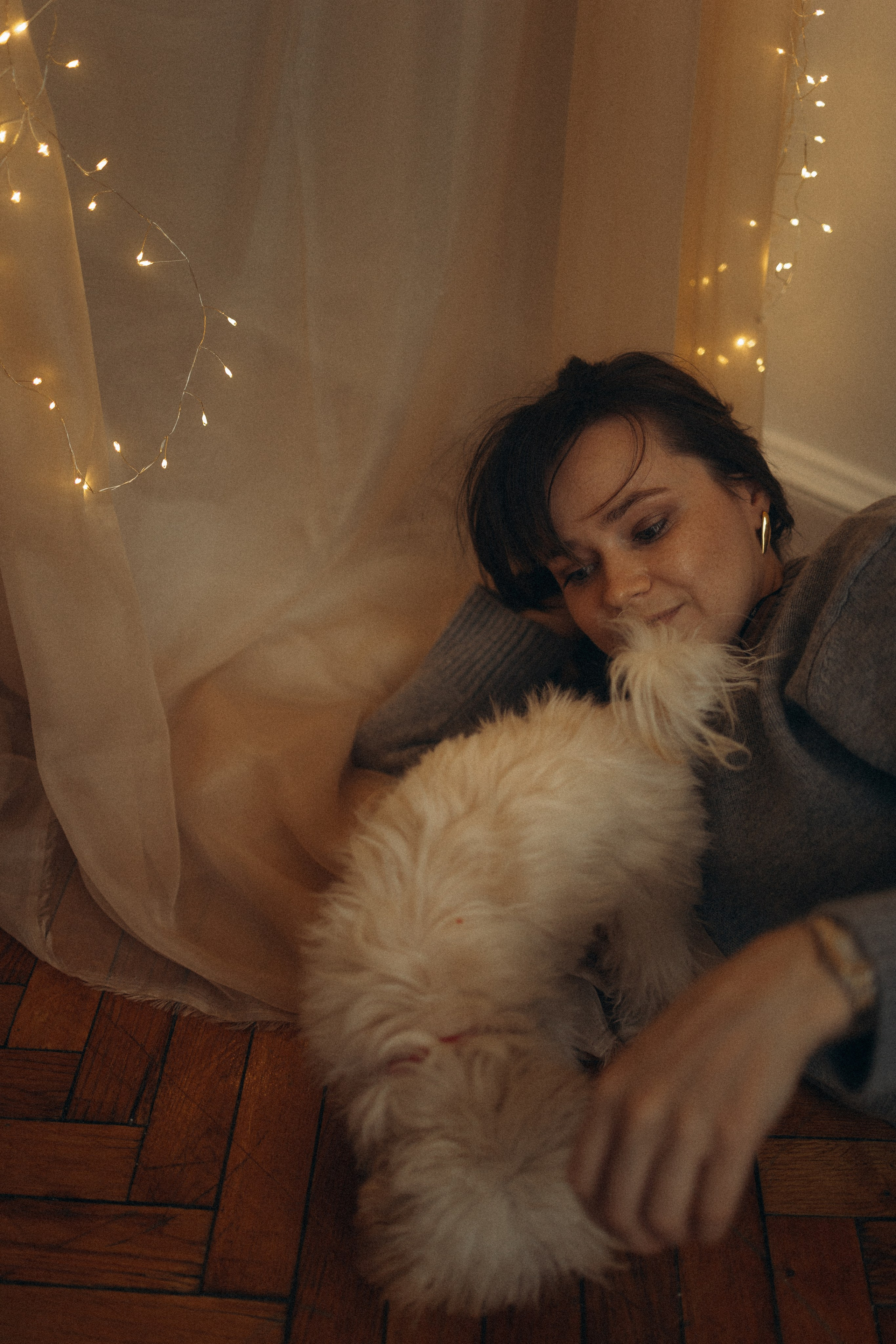 Оля и Бри. Фотораф — анималист Мария Шистка