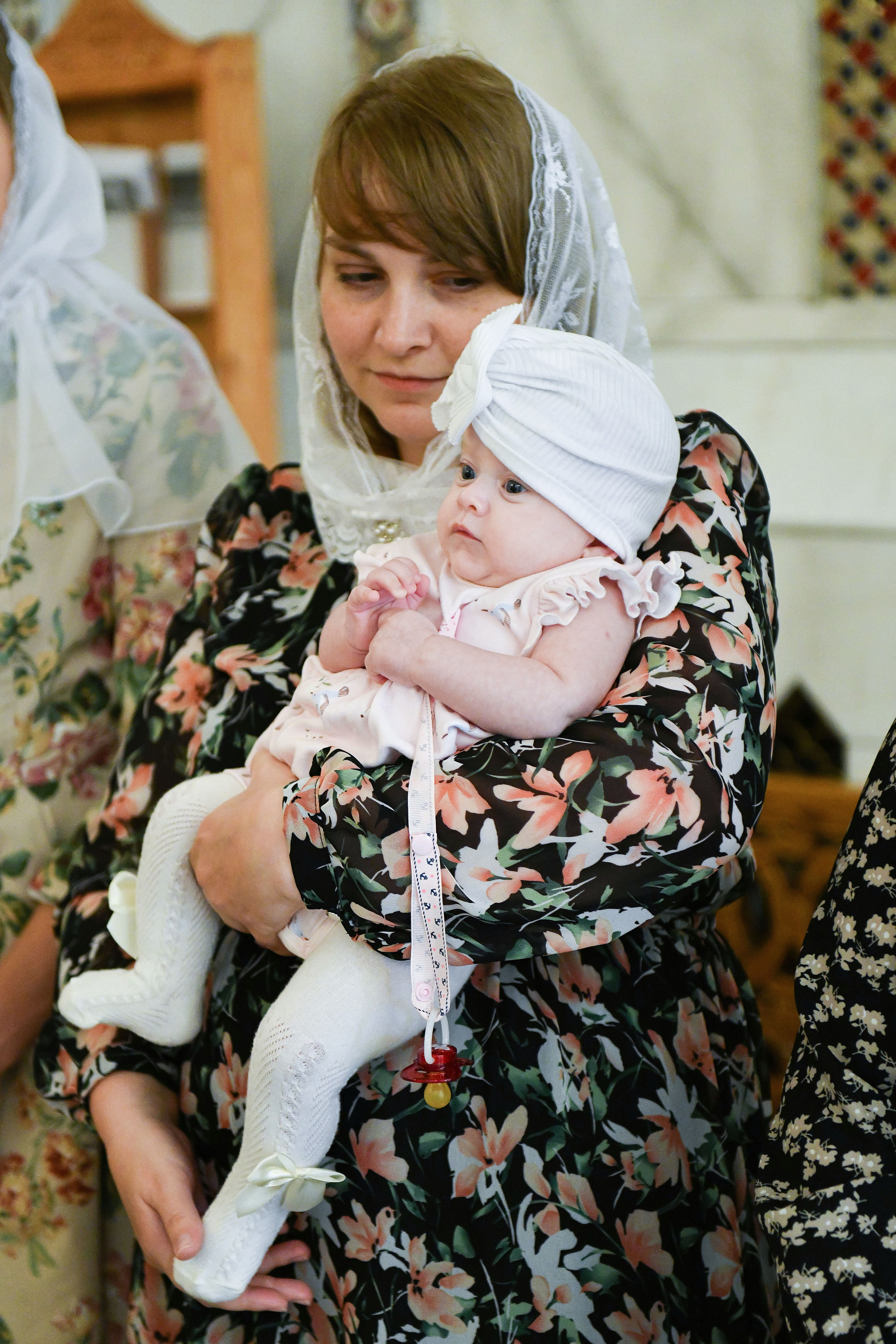 Крещение Марии. Церковь Покрова Пресвятой Богородицы в Ясенево. Свадебный и портретный фотограф в Москве Галина Борисова
