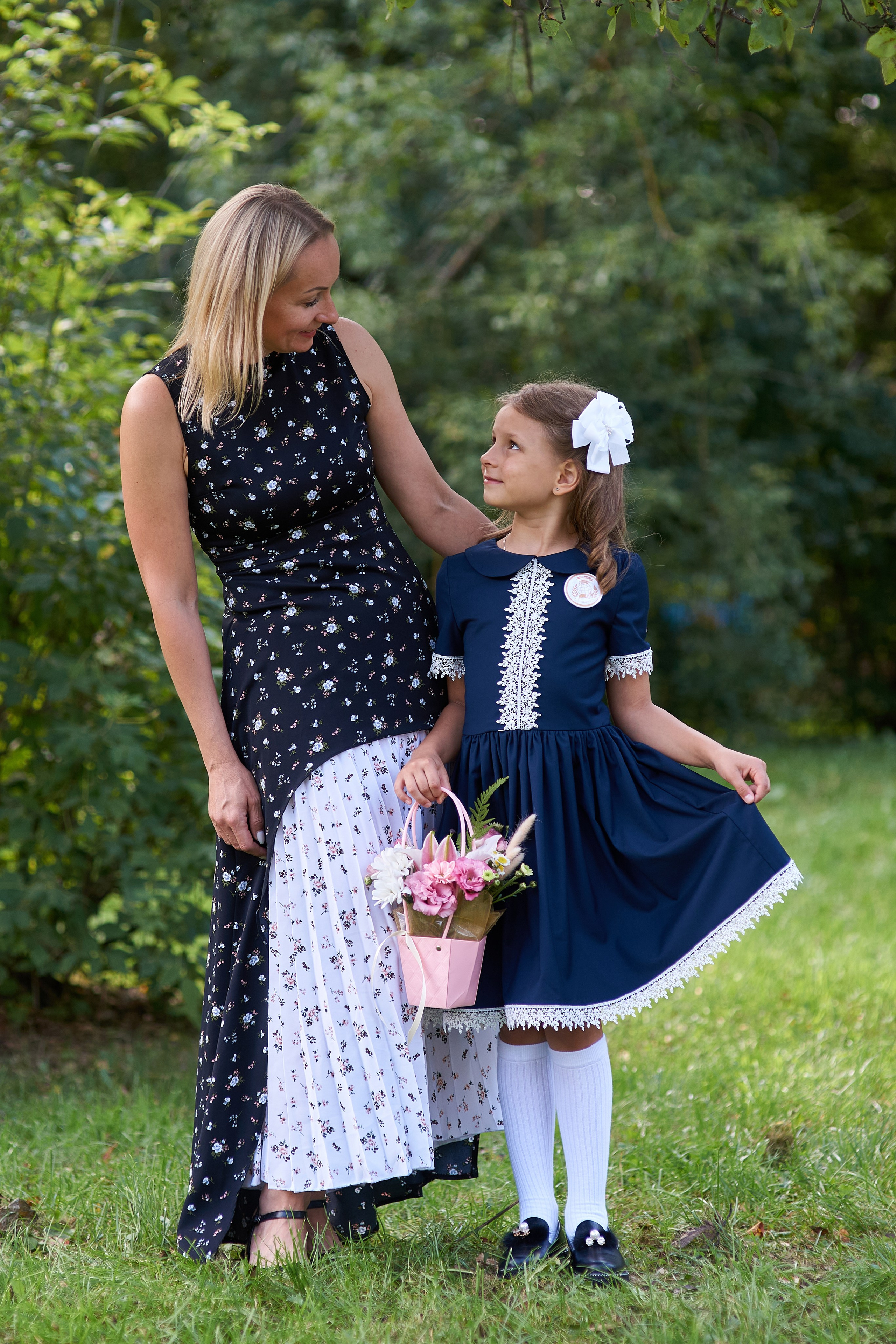 1 класс в День Знаний. Фотограф Владимир Артамонов