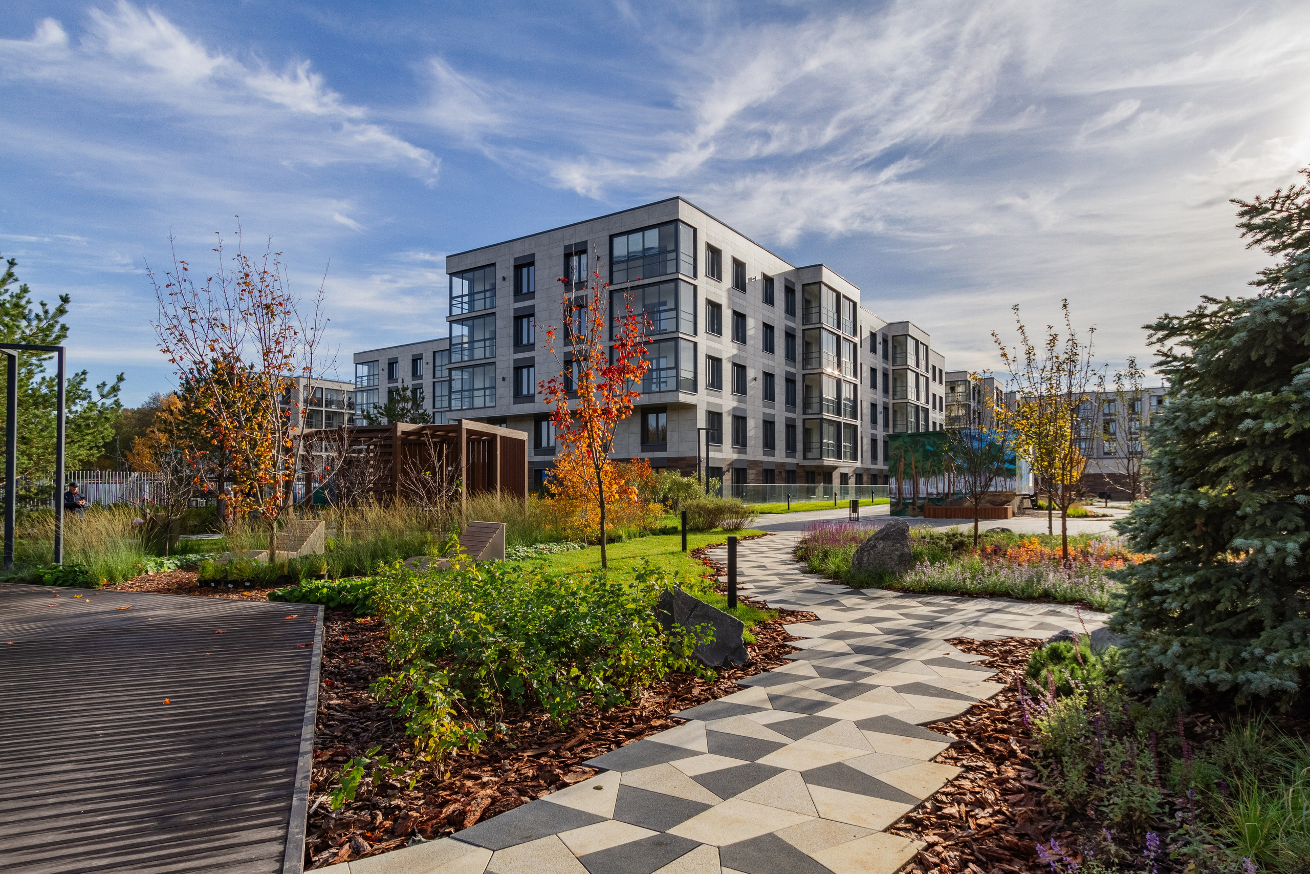 Фасады и территории. Упаковка Недвижимости