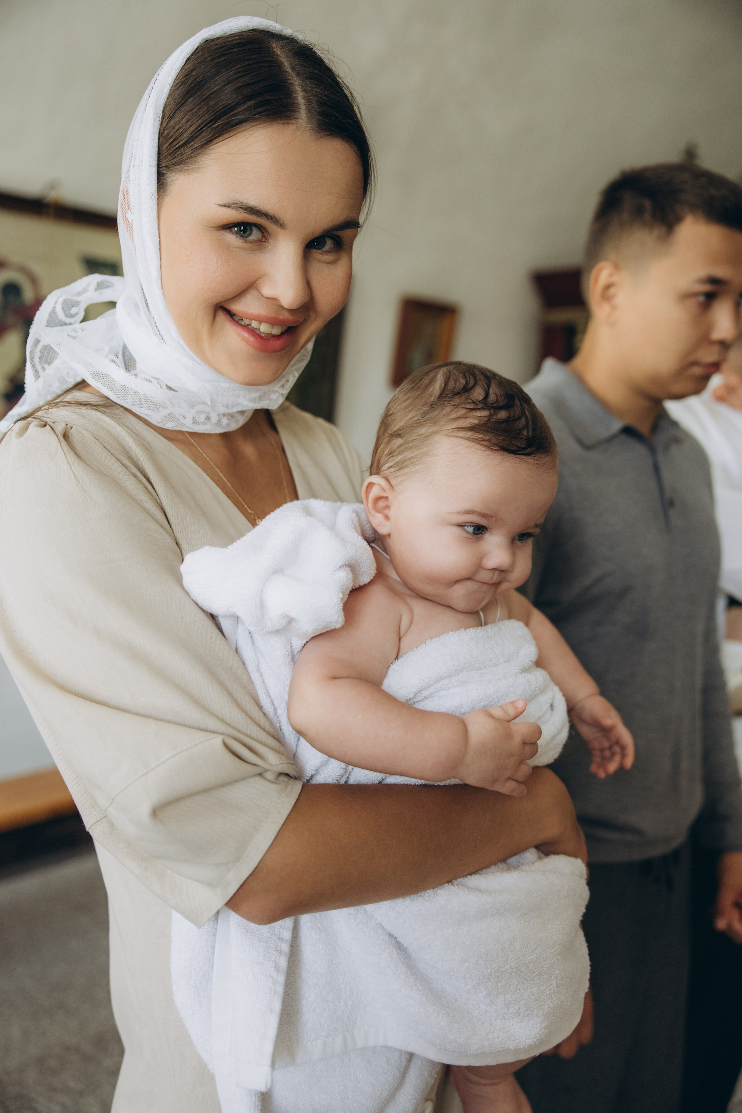 Крещение Демида. Свадебный, семейный фотограф в Иркутске Светлана Макаричева