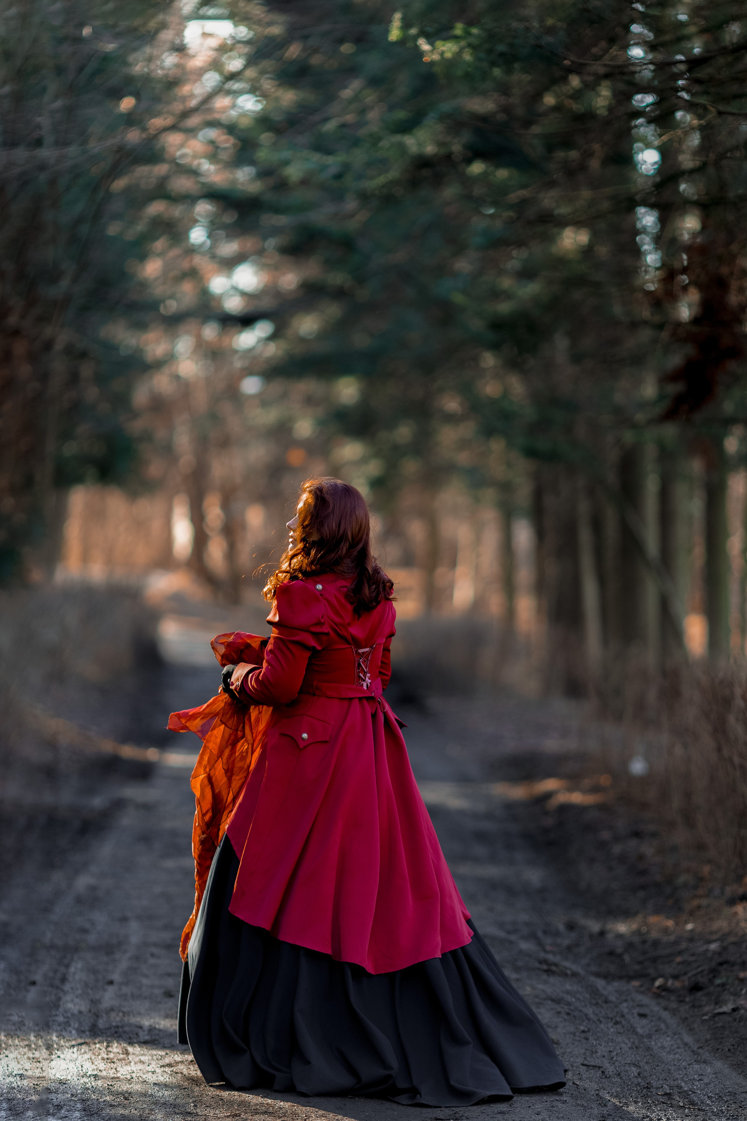 Женский портрет уличный. Семейный фотограф Москва и область Дербунова Елена