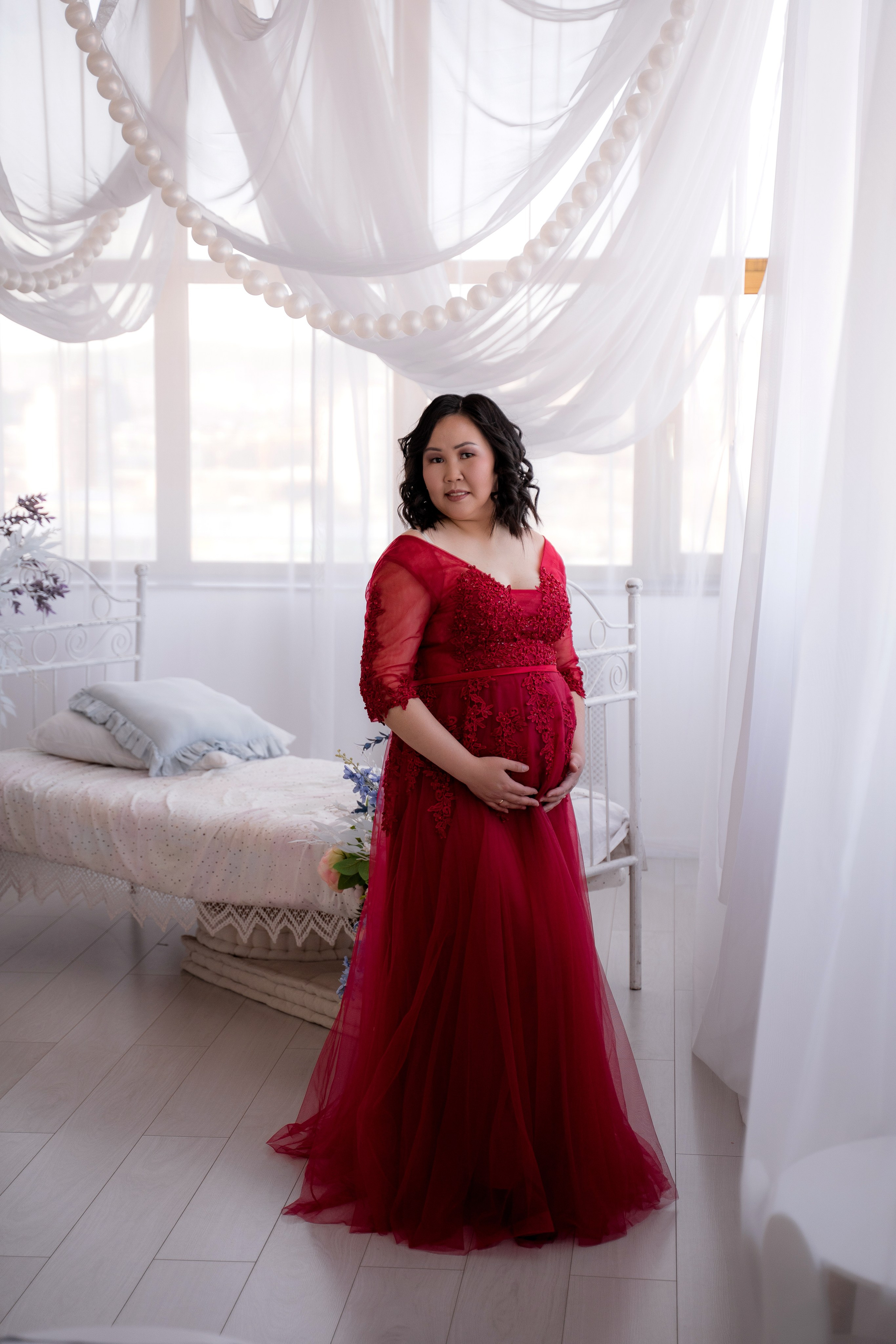 Платья для беременных. Фотостудия Малина в городе Улан-Удэ. Фотограф Ирина Жарникова