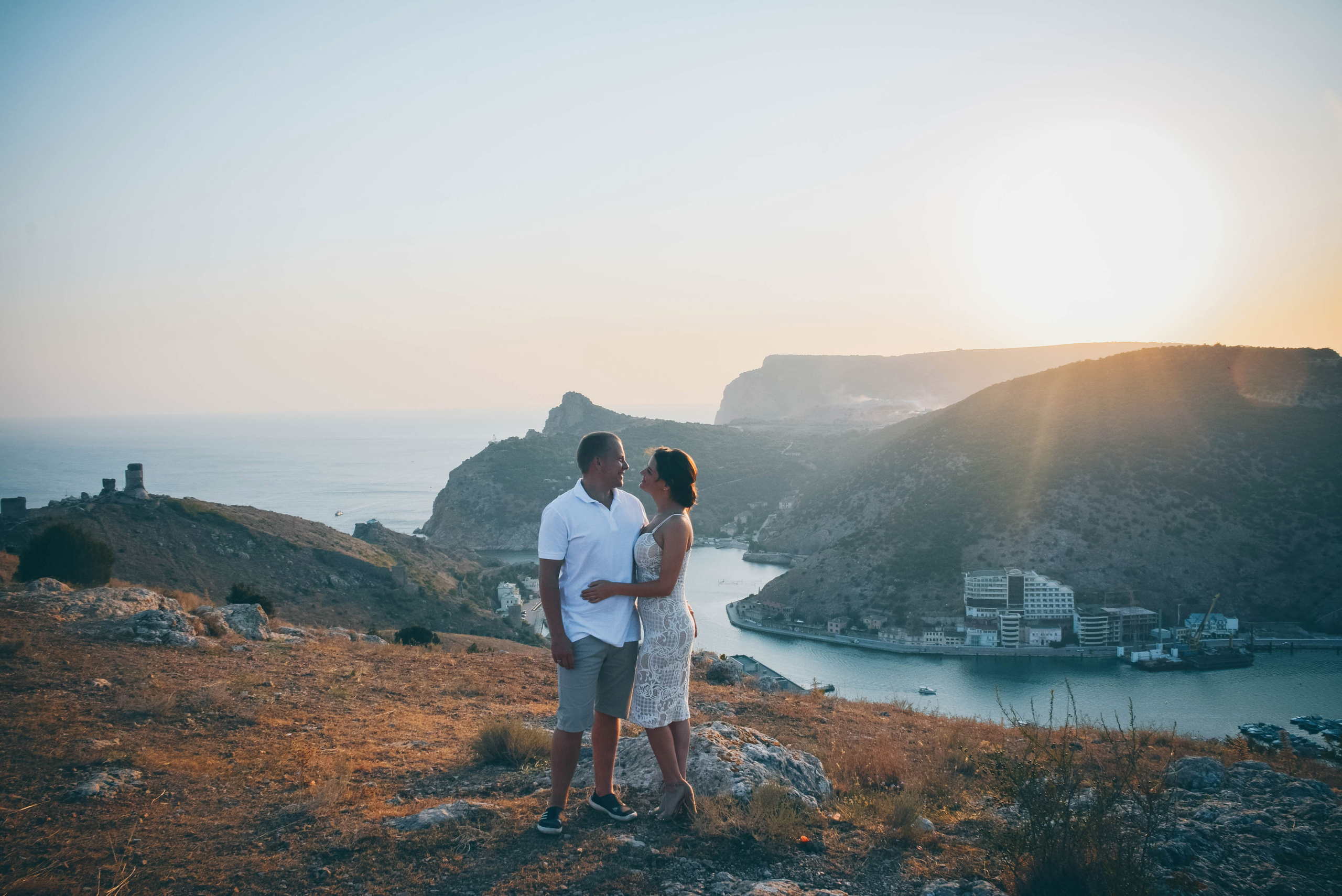 Love story съемка на закате в Балаклаве. Фотограф и Видеограф в Севастополе и Крыму Рина Ри