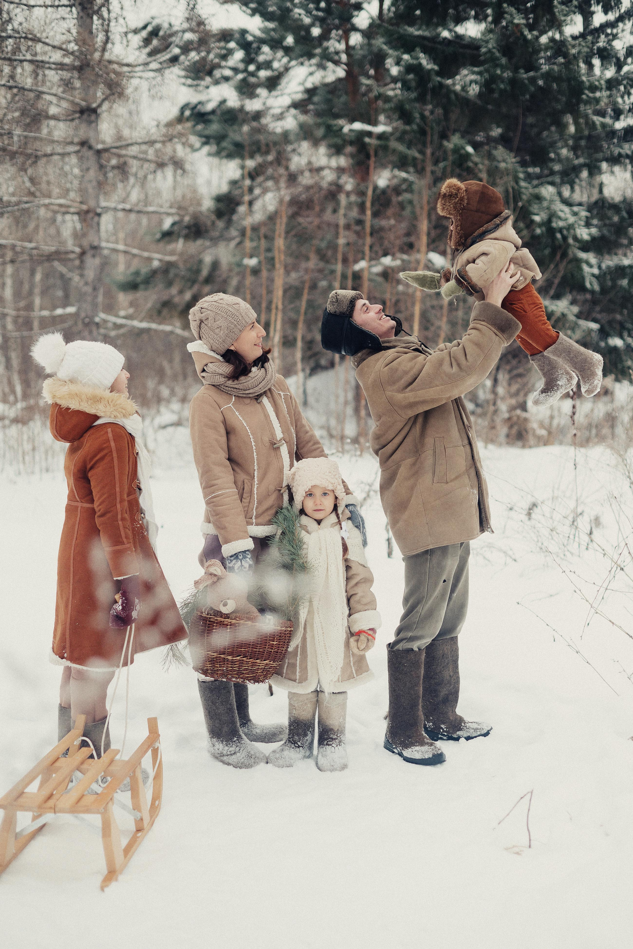 Зимние фотосессии. Профессиональный фотограф в Уфе Алина Стрелкова