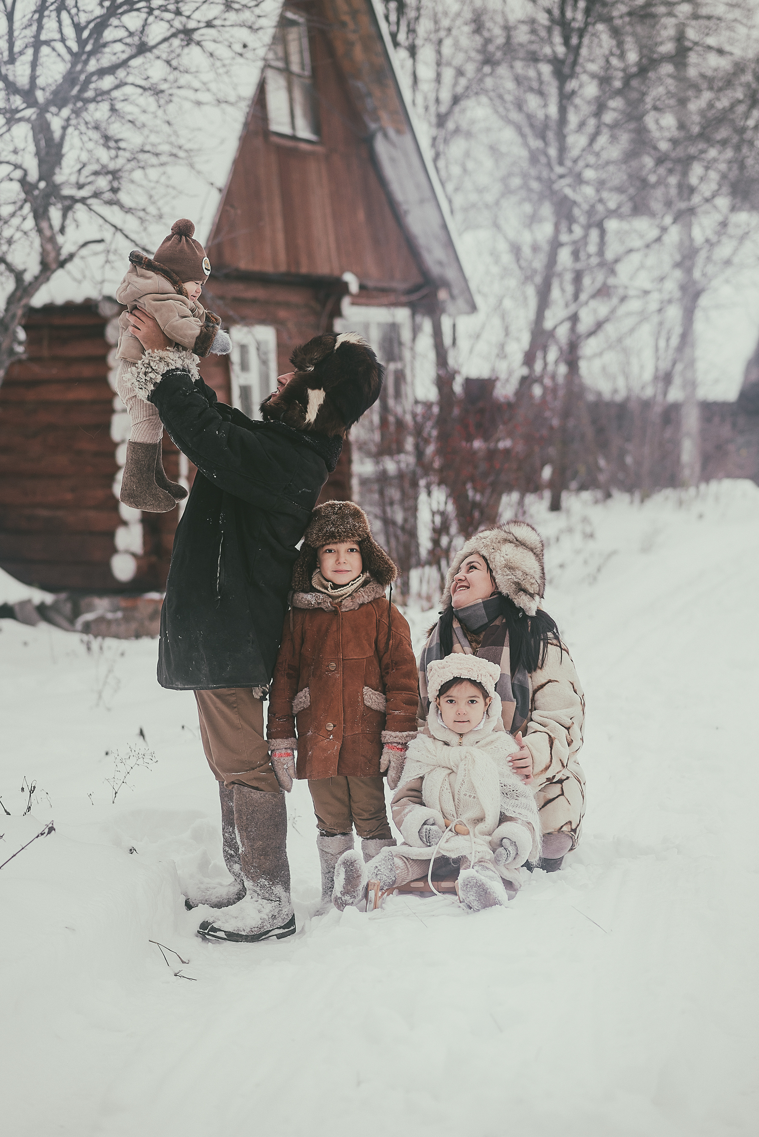 Зимние фотосессии. Профессиональный фотограф в Уфе Алина Стрелкова