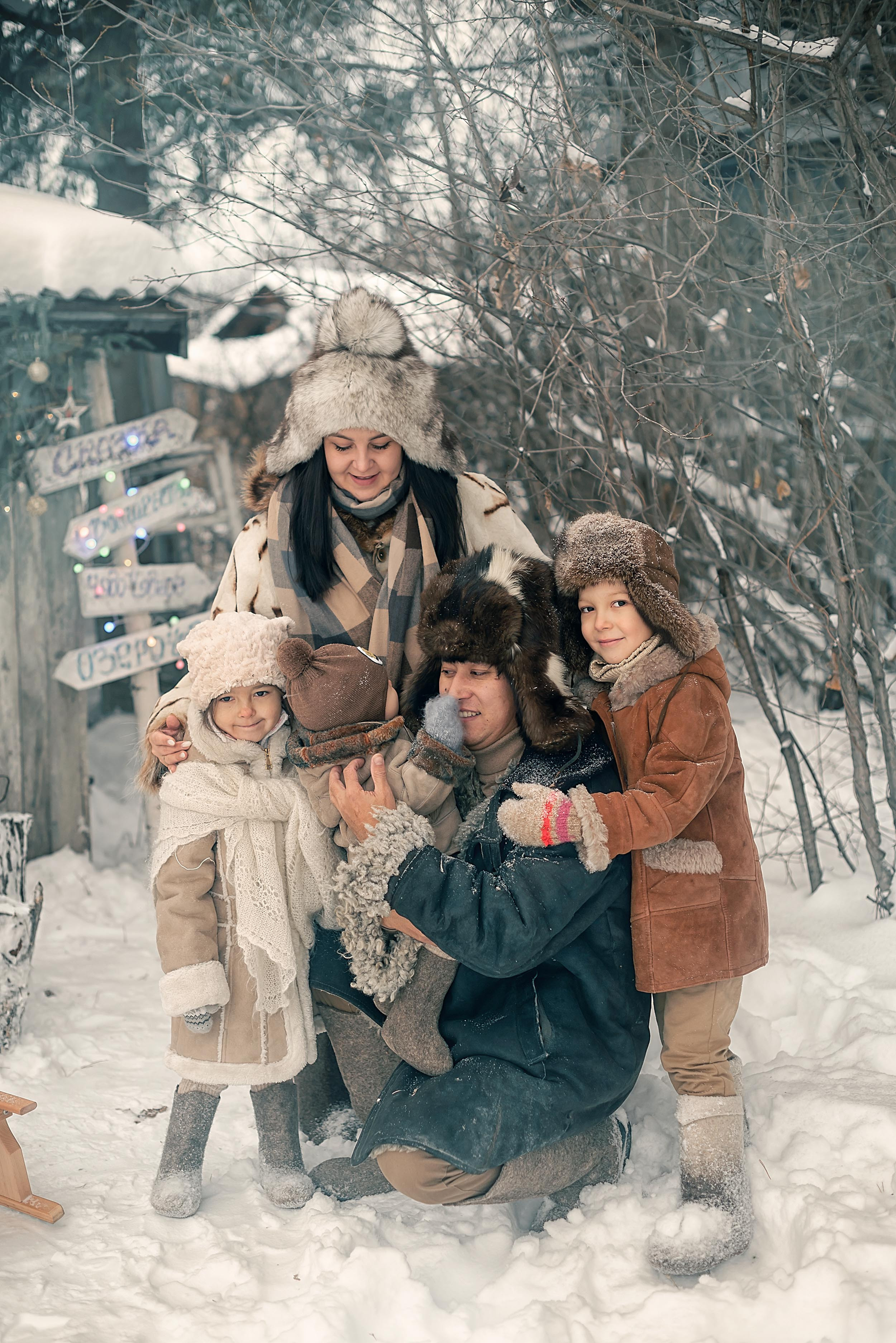 Зимние фотосессии. Профессиональный фотограф в Уфе Алина Стрелкова