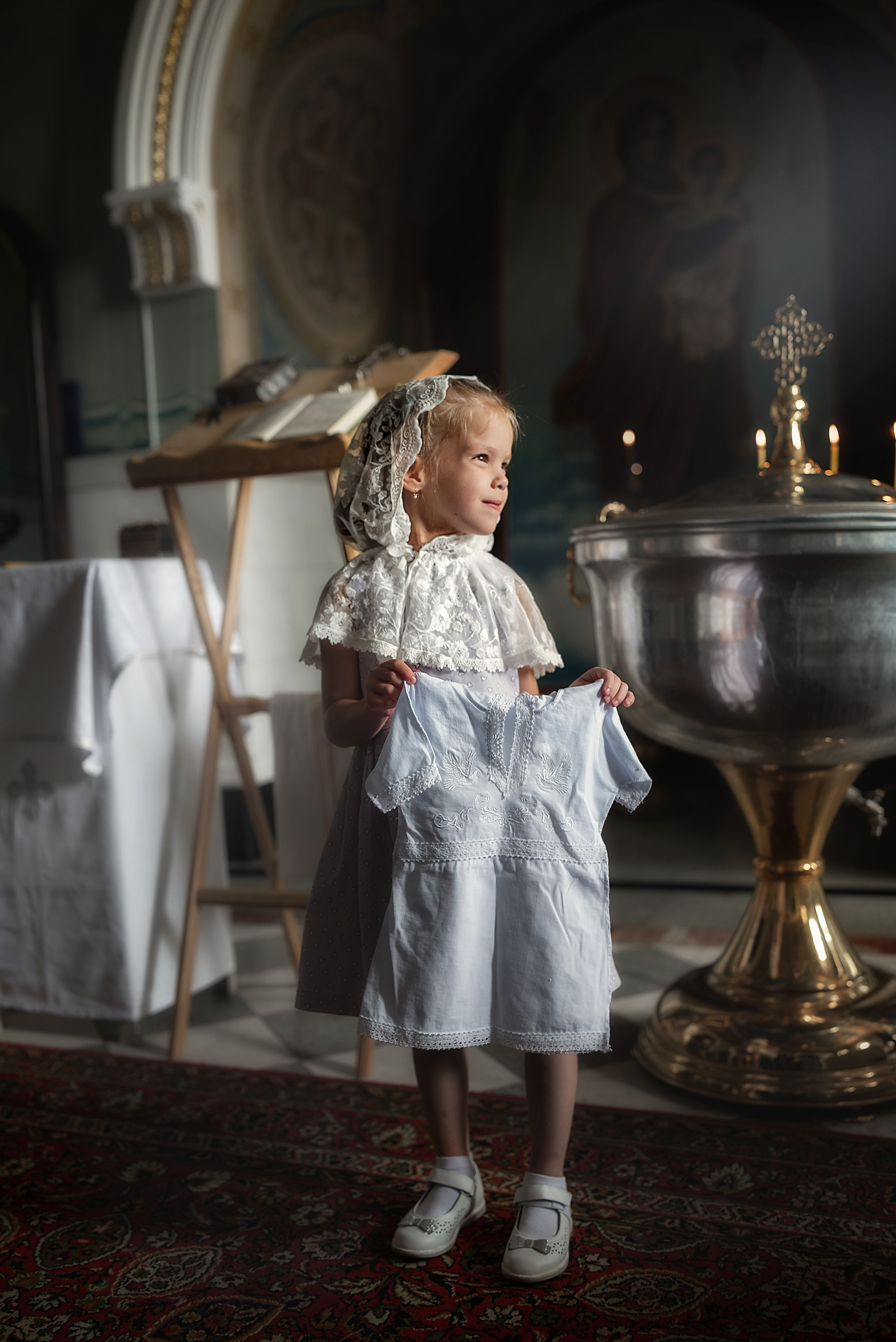 Таинство Крещения. Профессиональный фотограф в Уфе Алина Стрелкова