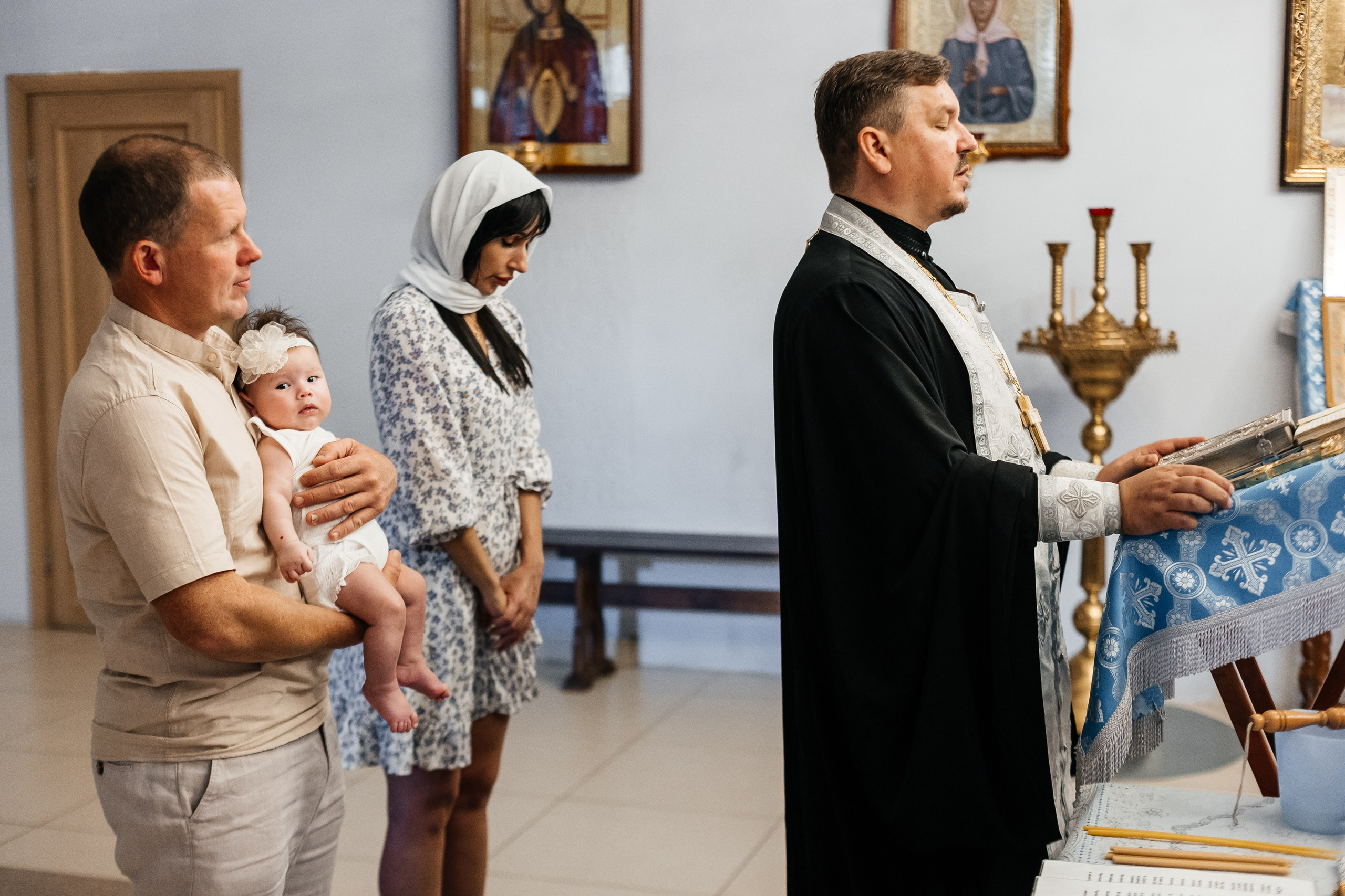 Крещение. Профессиональный фотограф Светлана Рыбка