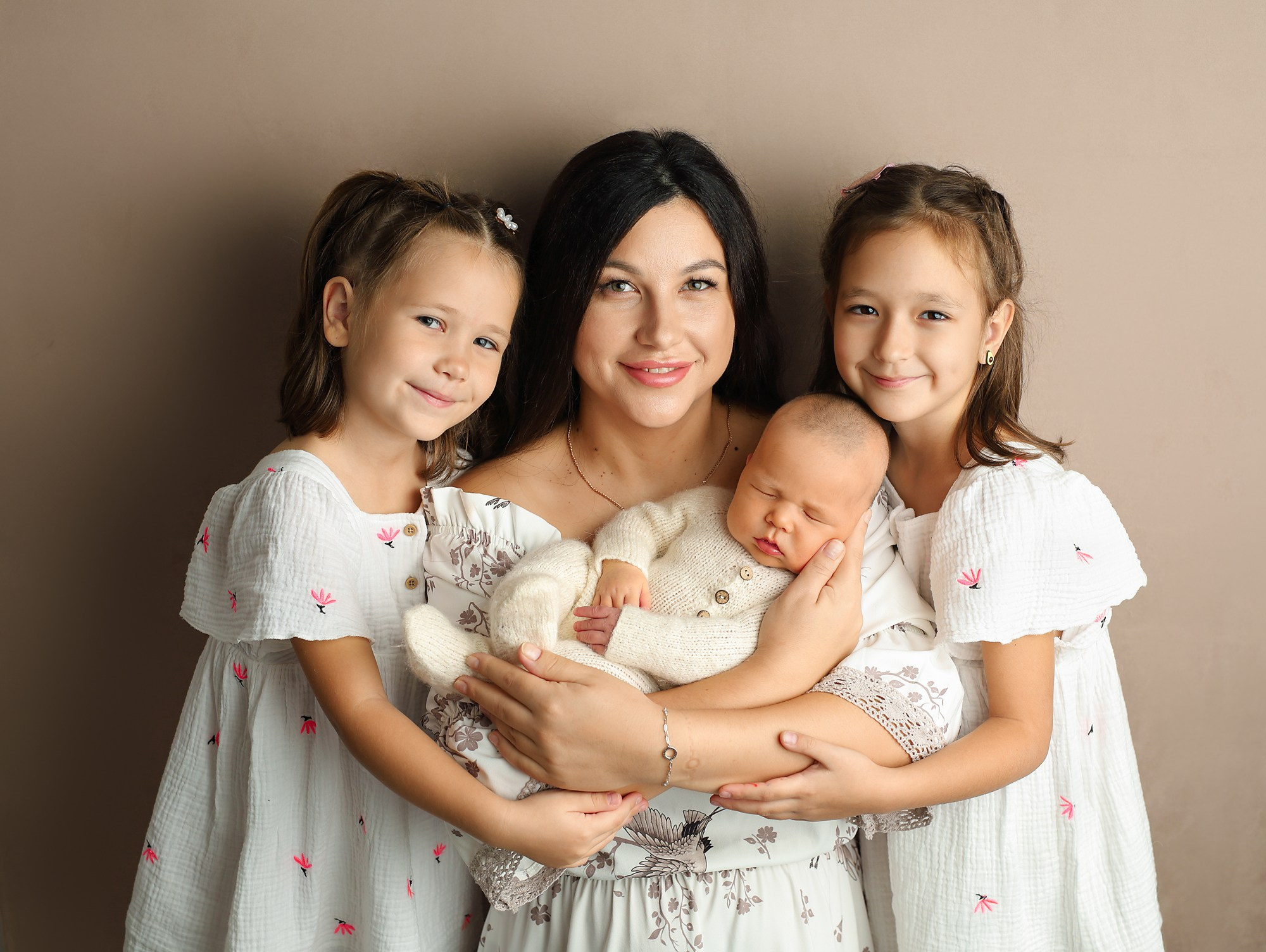 Семейные кадры. Фотограф новорождённых в Казани Нейля Гильмутдинова ньюборн