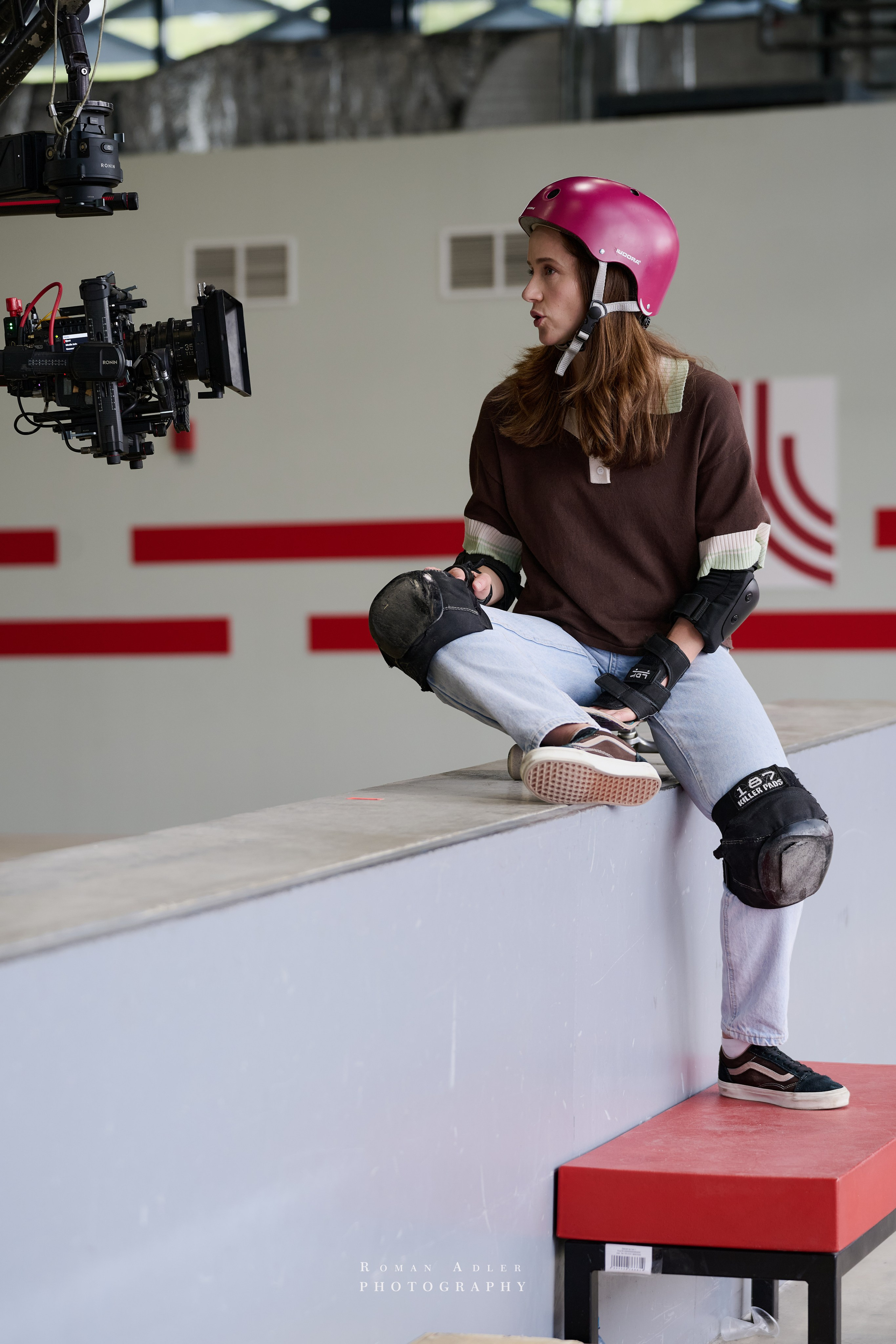 Репортаж со съёмок фильма «Своя в доску». Фотограф Роман Адлер