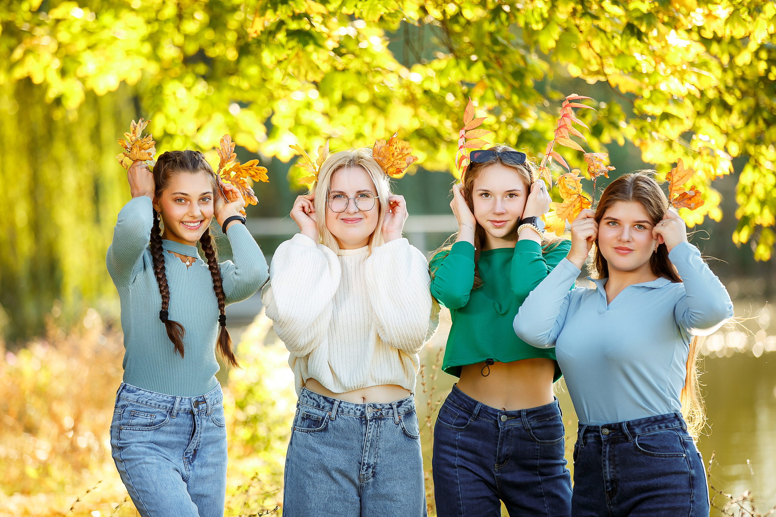 ОСЕННЯЯ ПРОГУЛКА. Выпускные альбомы в Донецке и ДНР. Фотограф Донецк и ДНР