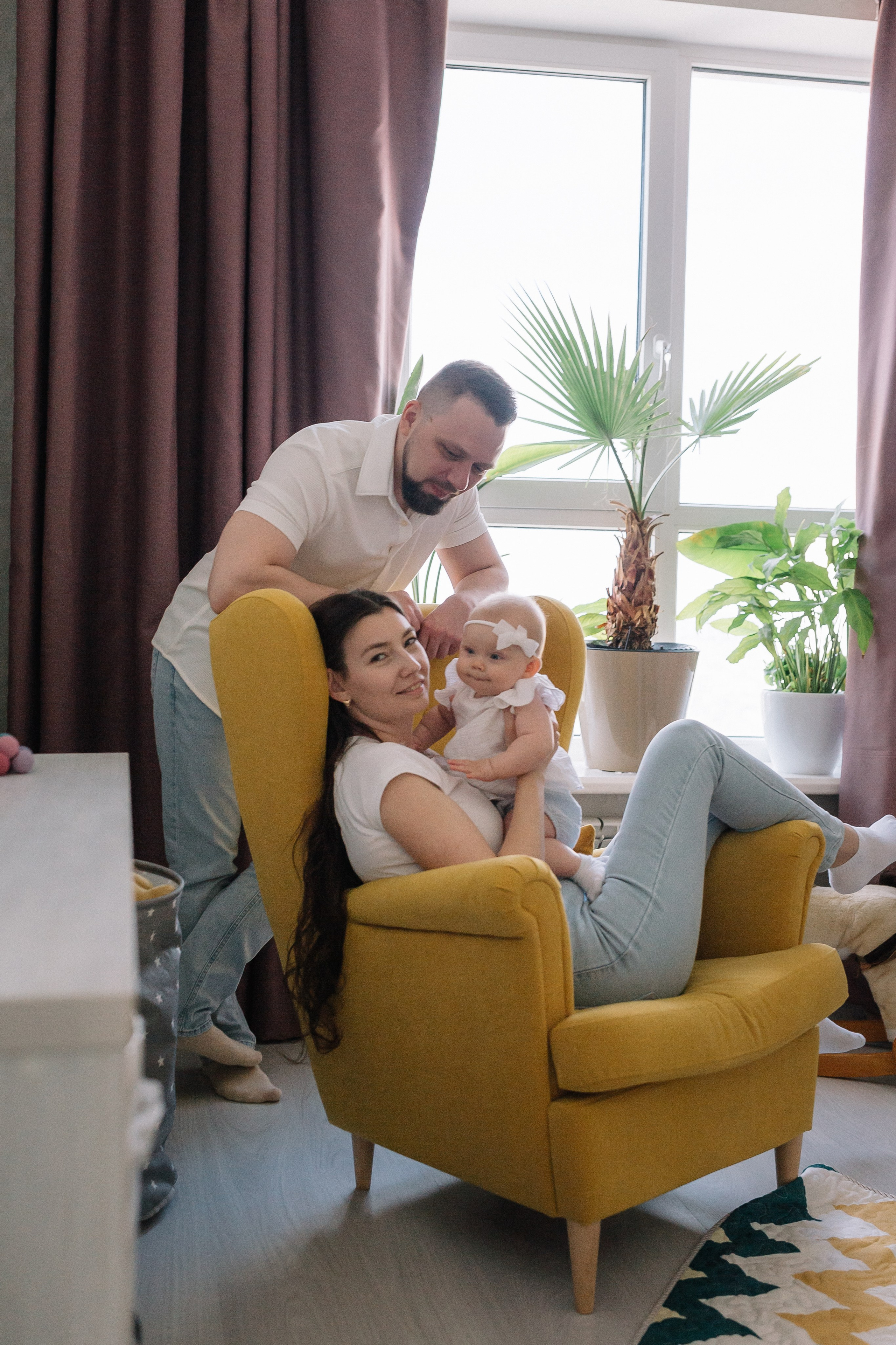 Тима, Мила, Алёша, Алисия домашняя. Семейный фотограф в Волгограде Надежда Головко