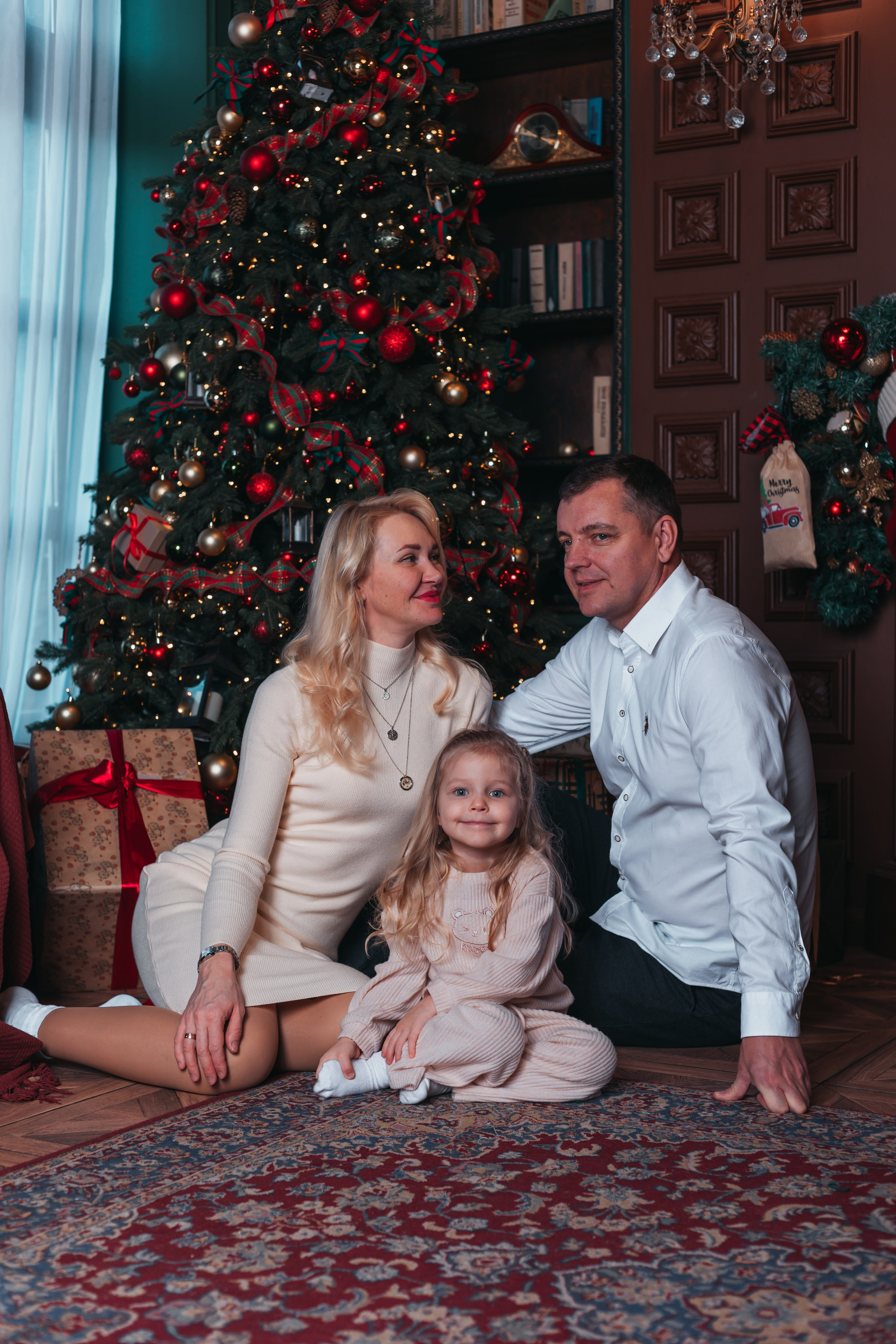 Лена, Машенька и Александр. Фотограф Анна Шубина
