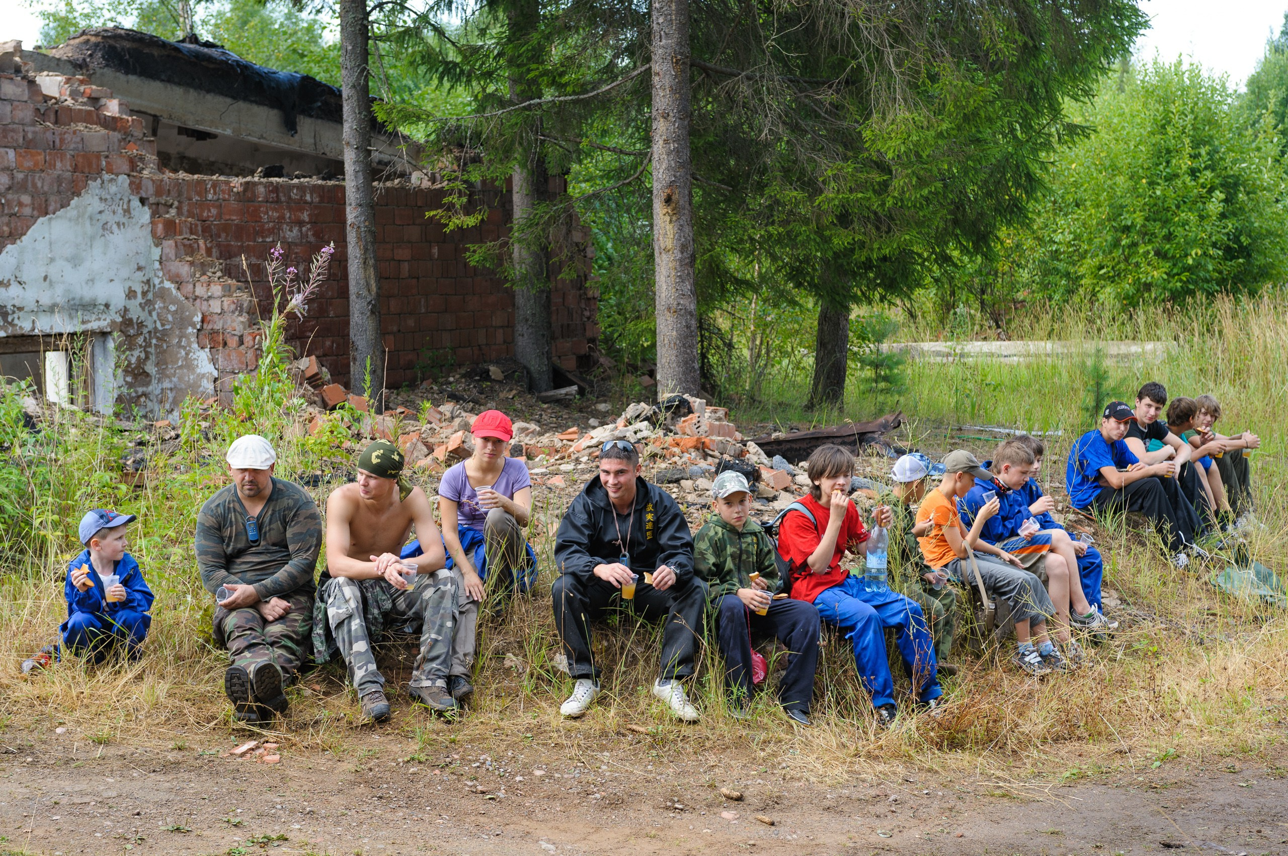 Летние тренировочные боры Школы Боевых Искусств «МОН», Валдай 2010 г. поход