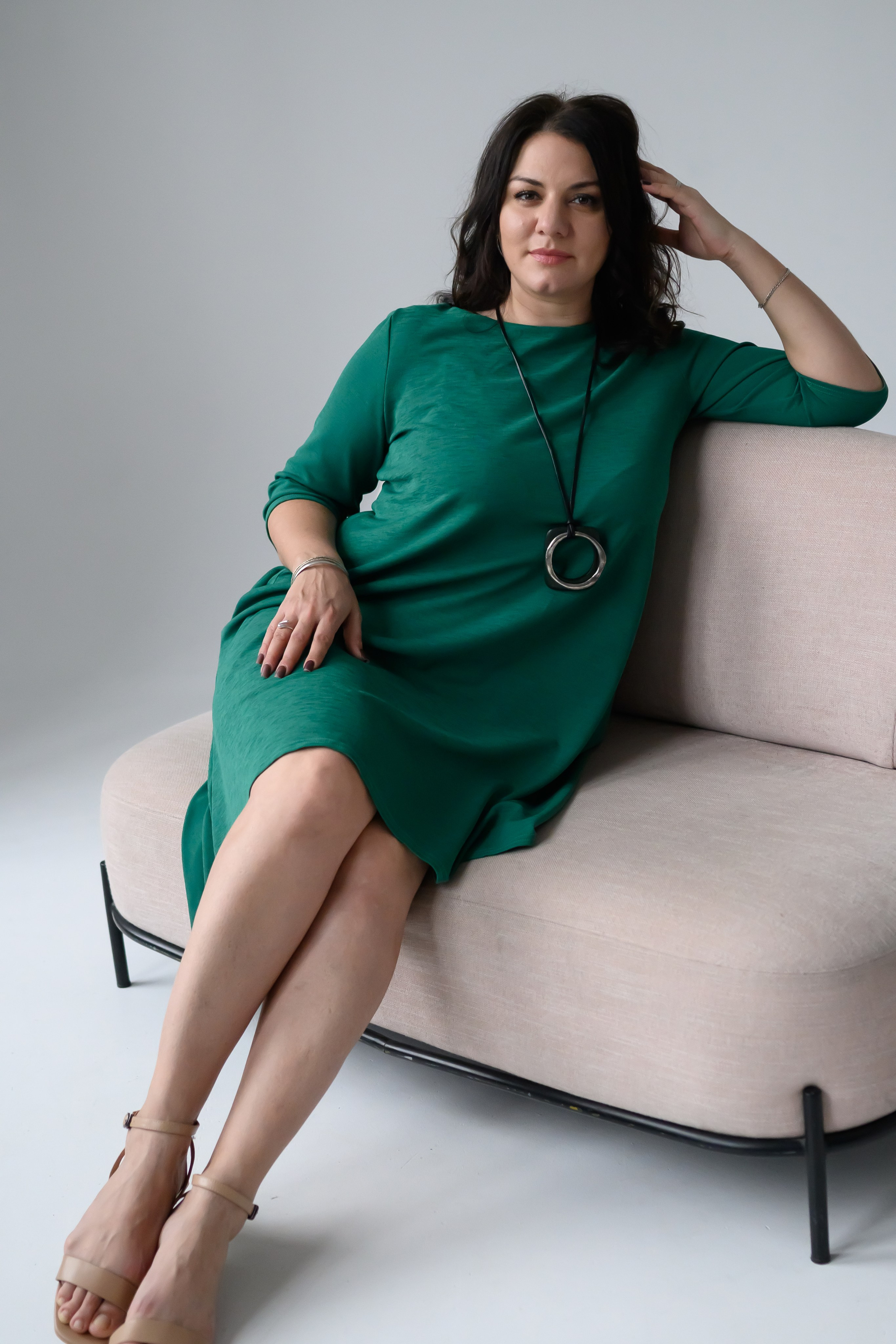 Студийная съёмка девушки