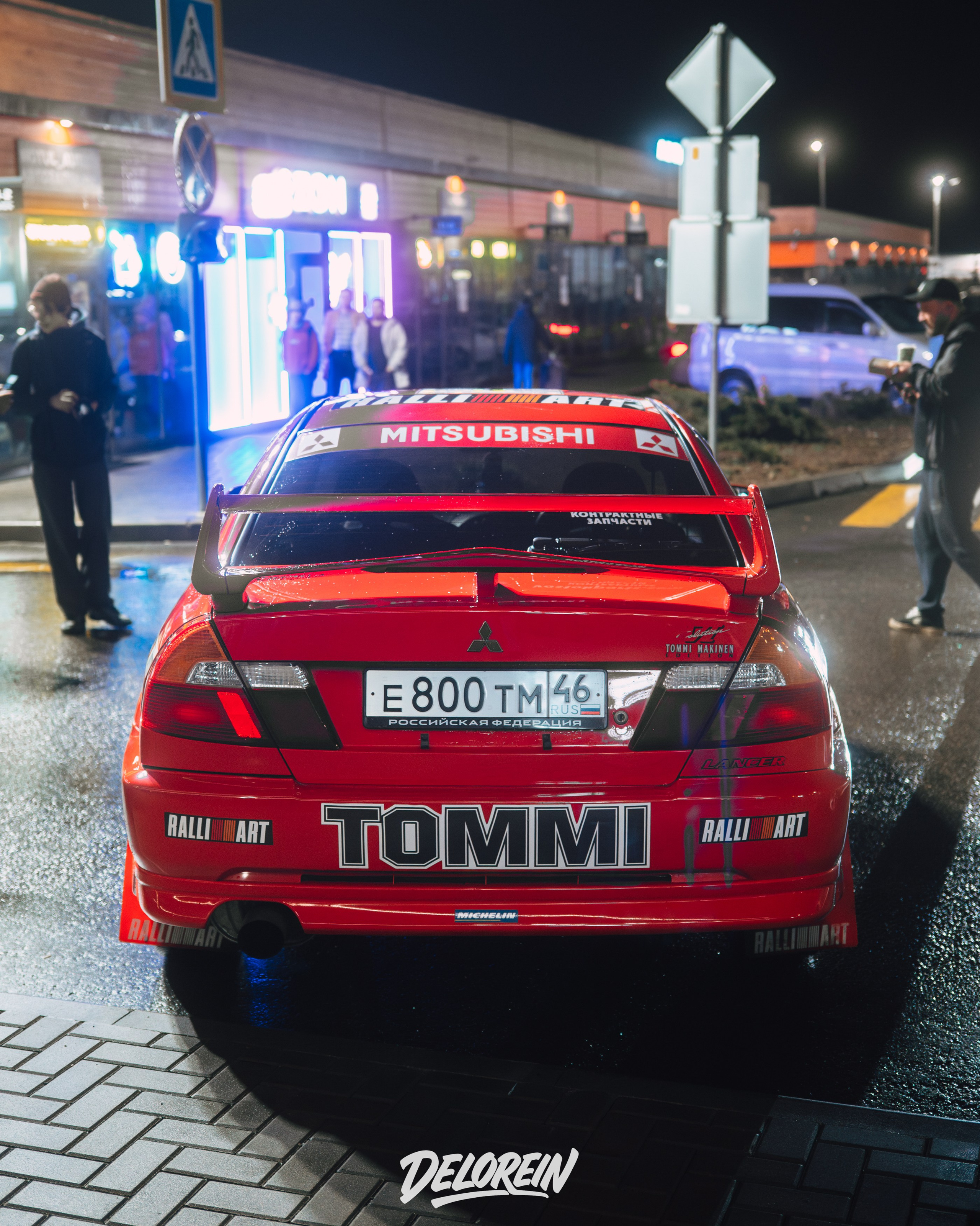 Mitsubishi Lancer Evo VI Tommy Makinen Edition. DeLorein