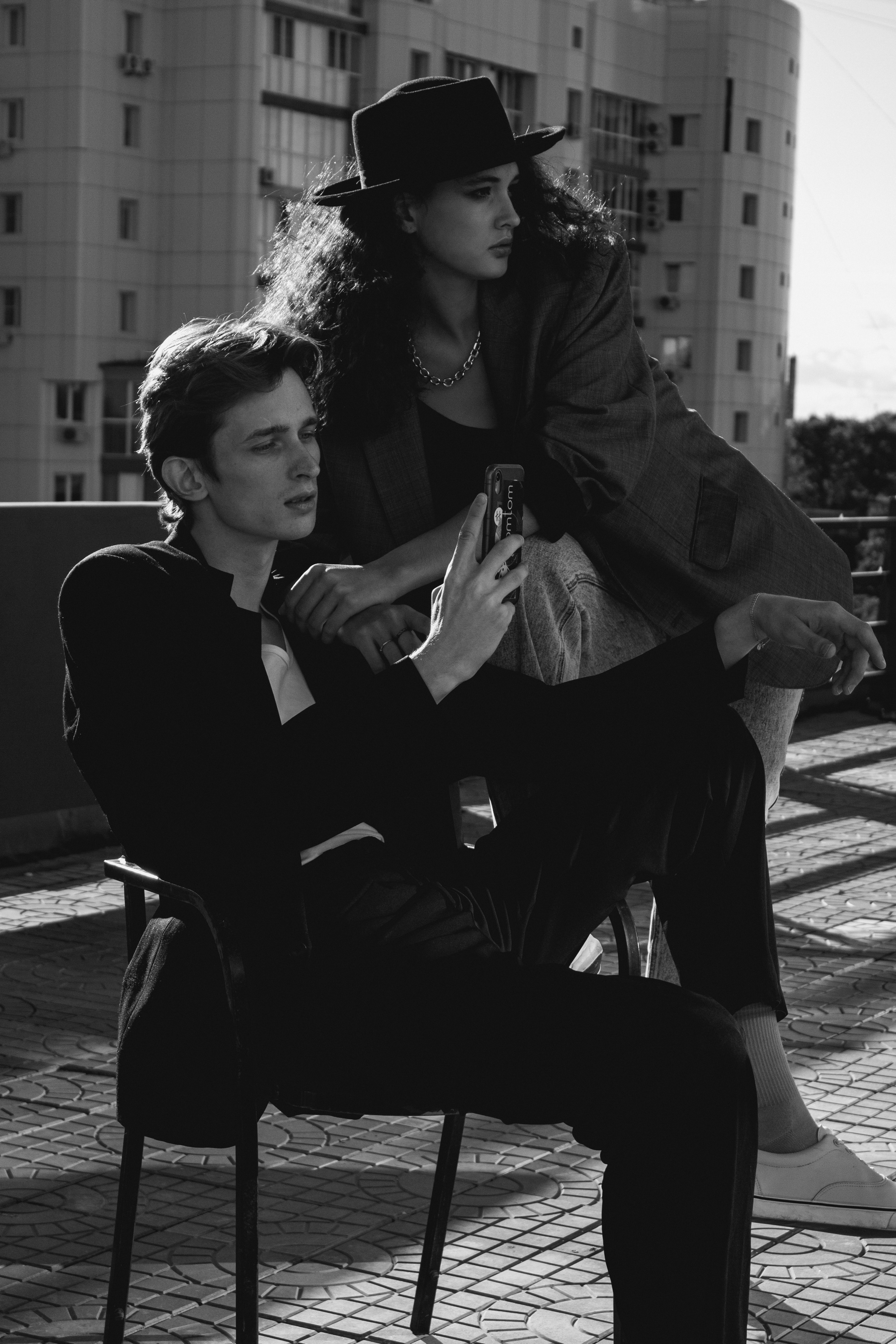 На крыше с Александром и Алисой. Фотограф в Хабаровске Светлана Буйвол