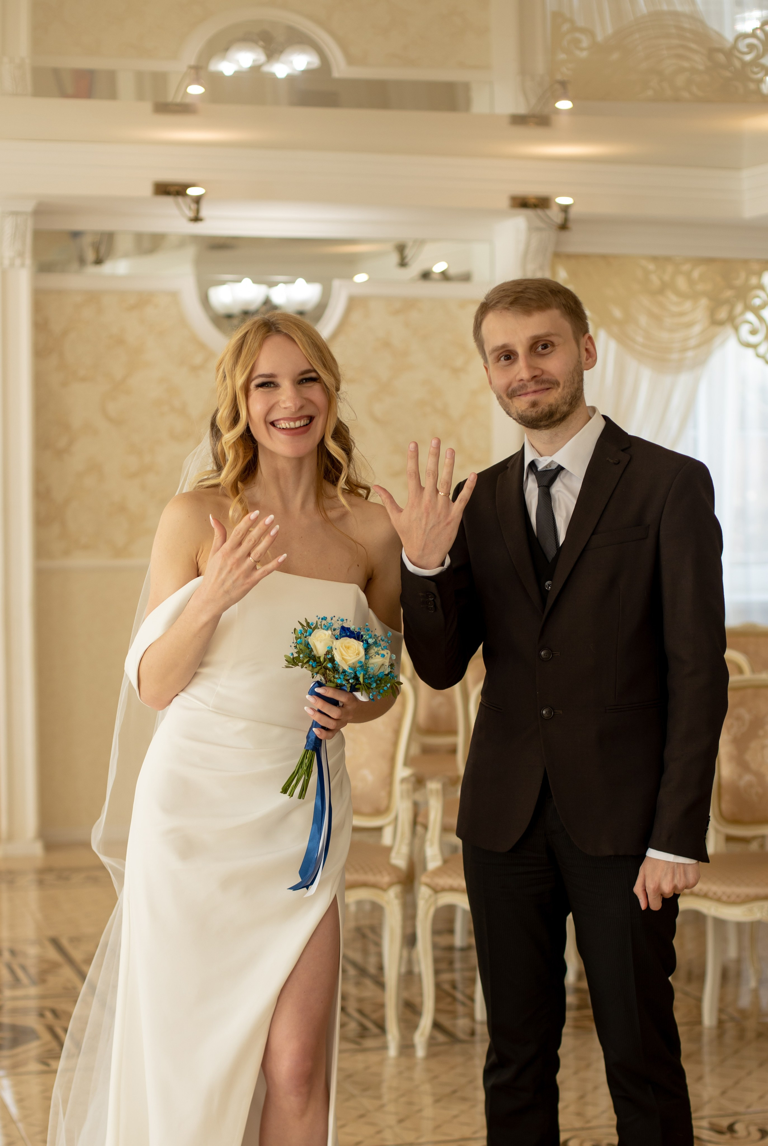 Петергоф / ЗАГС + прогулка. Свадебный и семейный фотограф в Москве Диана Левченко