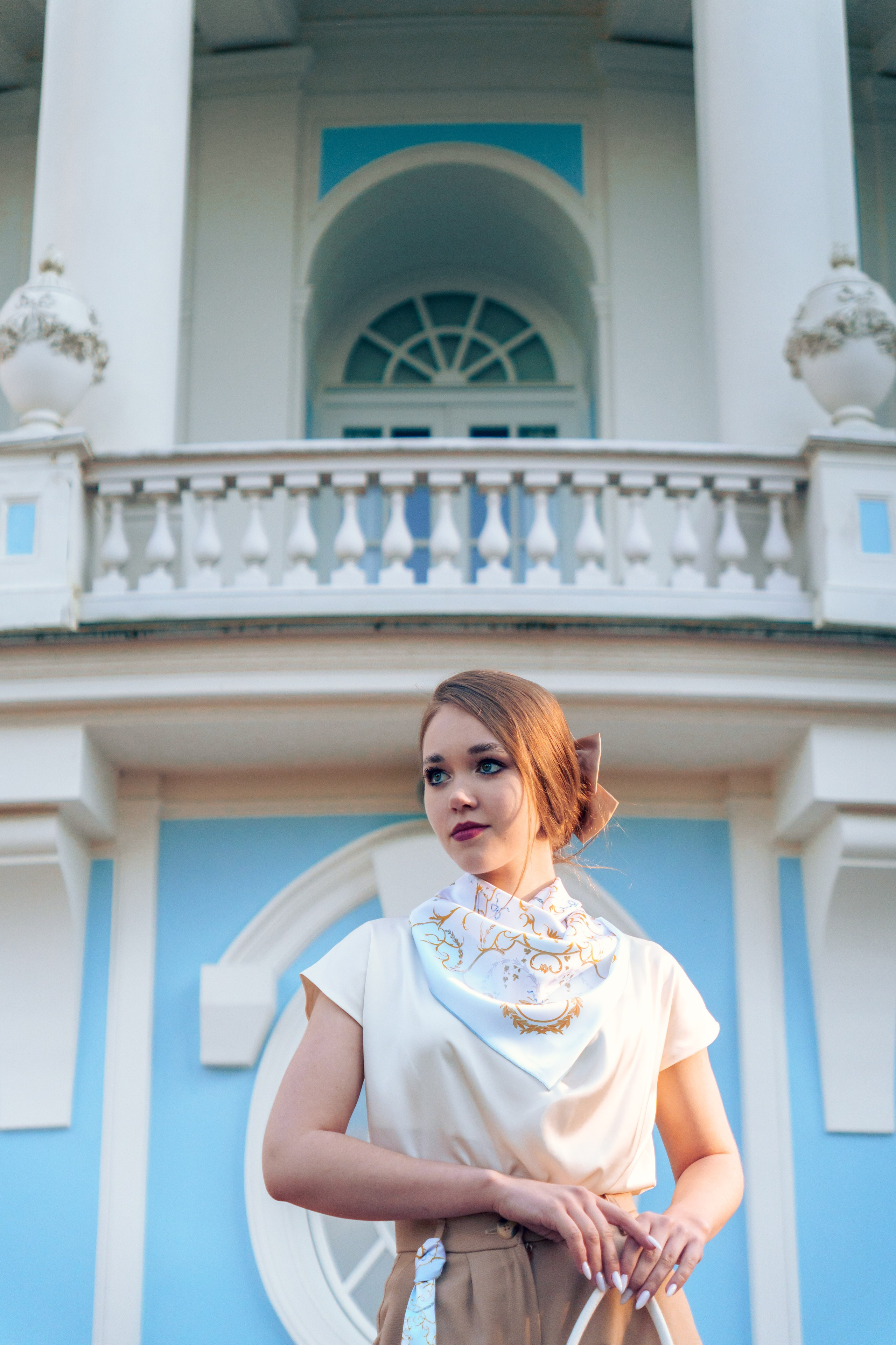 Коллекция платков Дарьи Ильичевой. Фотограф в Санкт-Петербурге Ибрагимова Алина