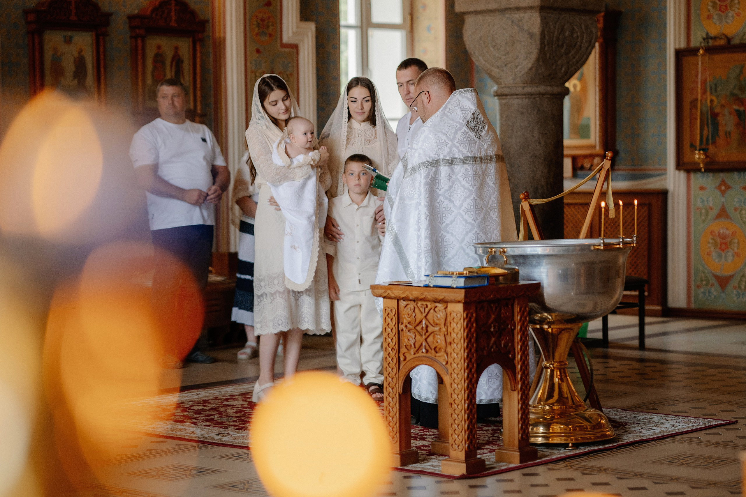 Крещение Софии. Фотограф на Крещение и Венчание в Красноярске Рамазанова Юлия