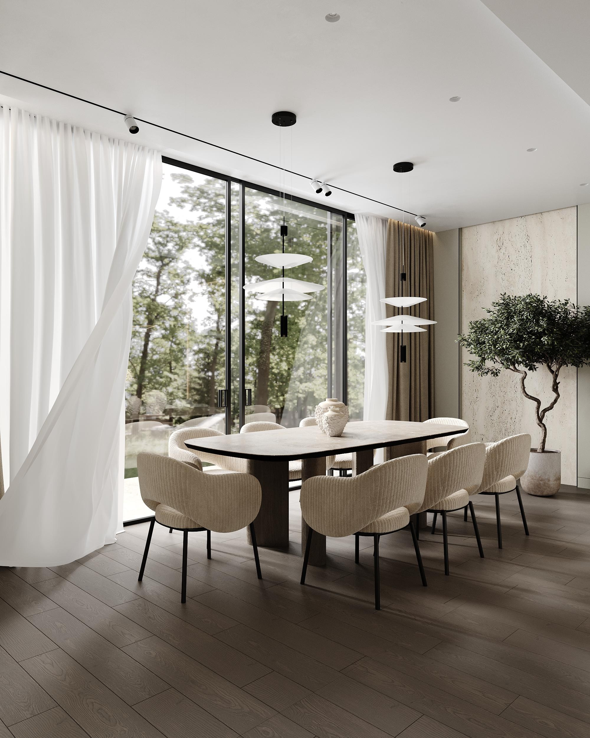 Гостиная с кухней. Дизайнер интерьера Еремина Юлия