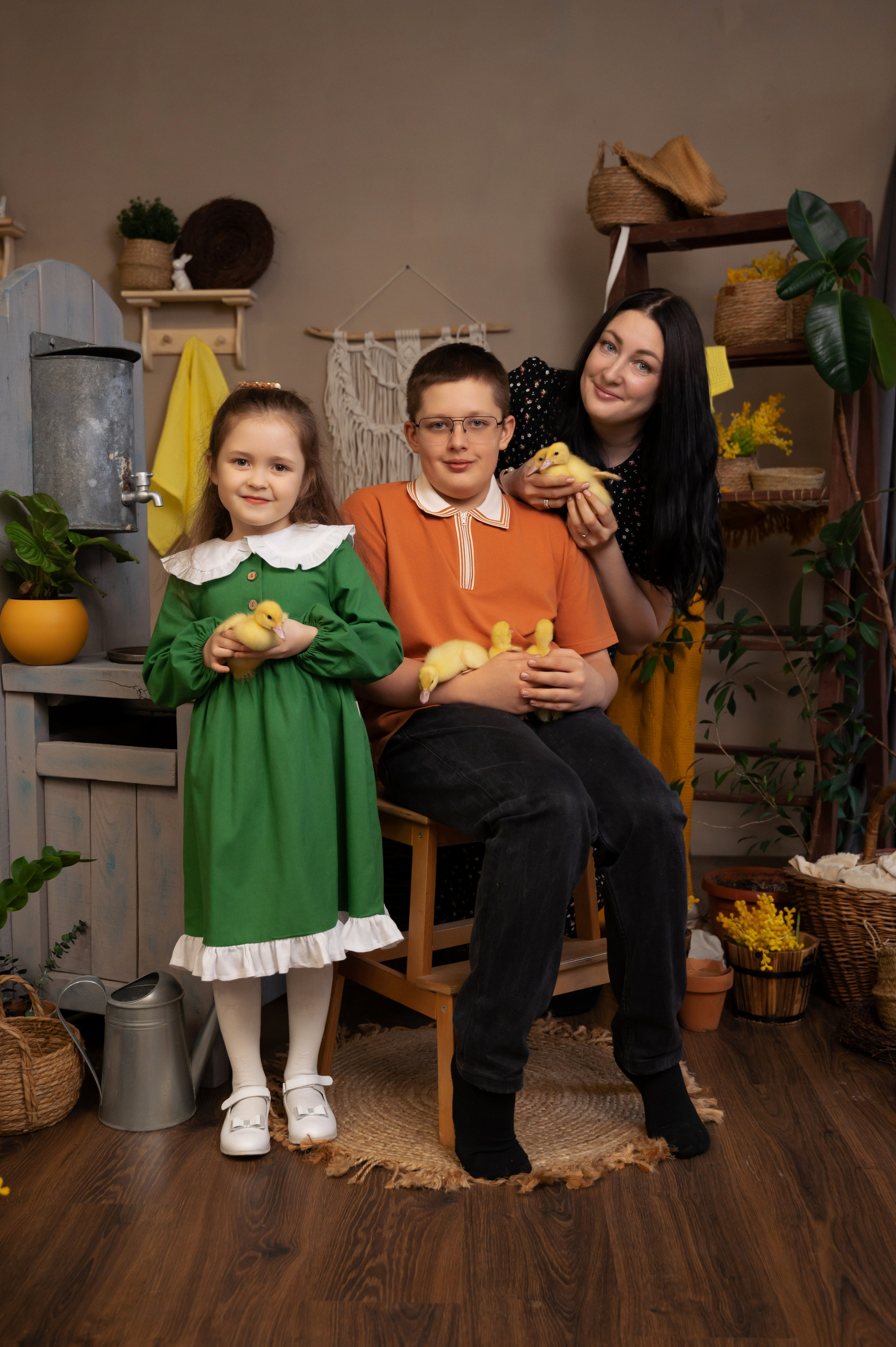 Купание утят. Елена Задорина